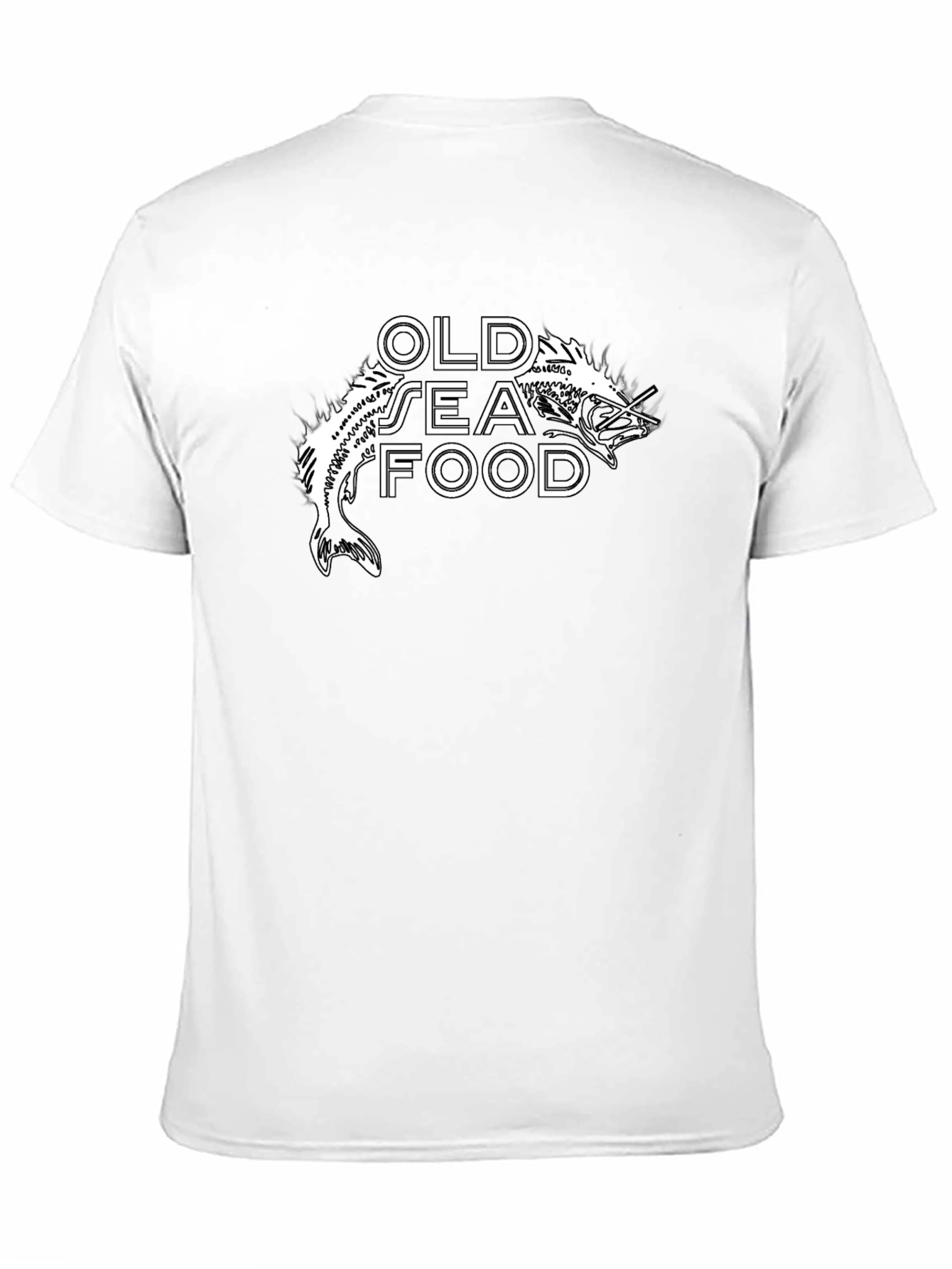 Old Sea Food T-Shirt - Graphic Print