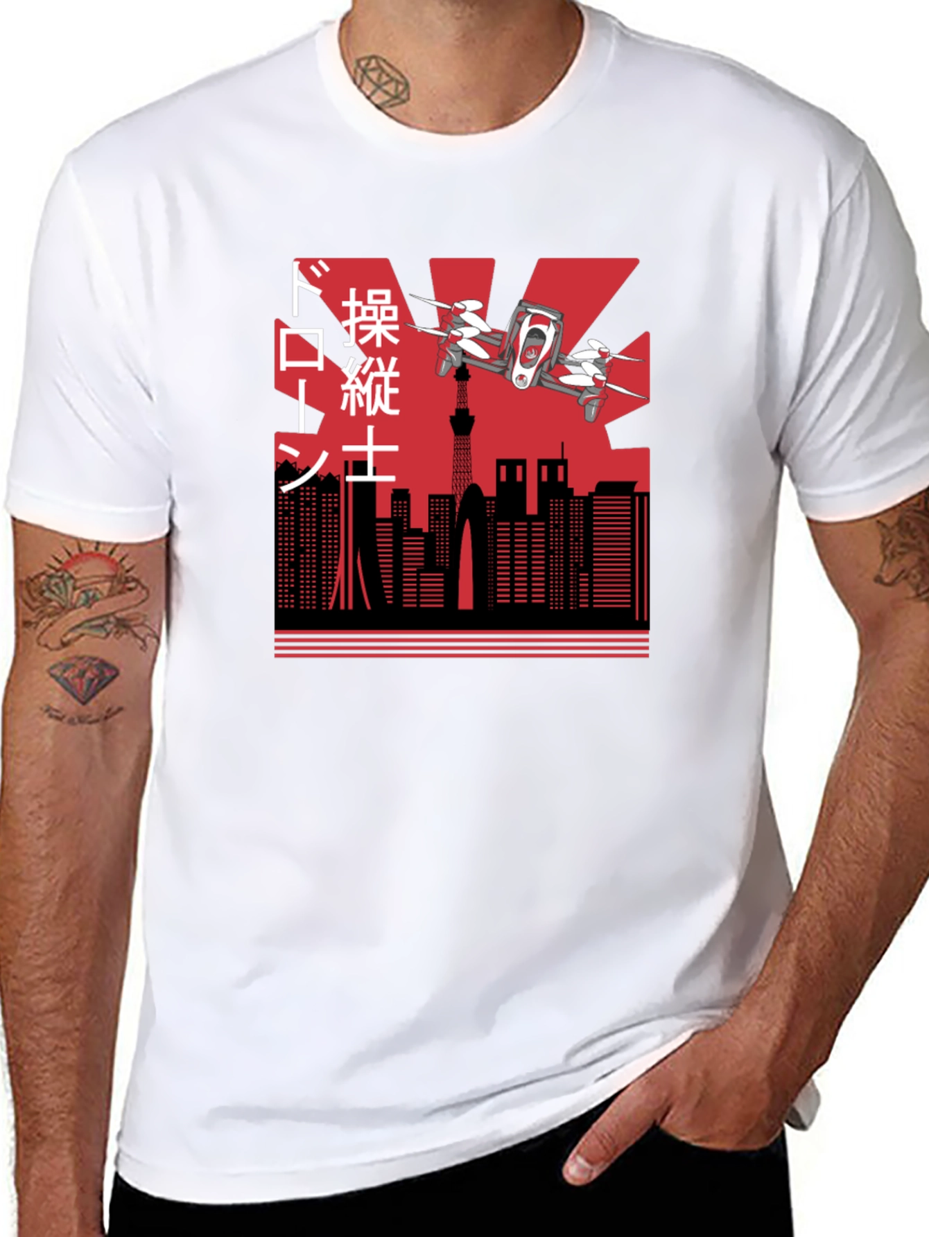 Drone Pilot Japan T-Shirt - Urban Style