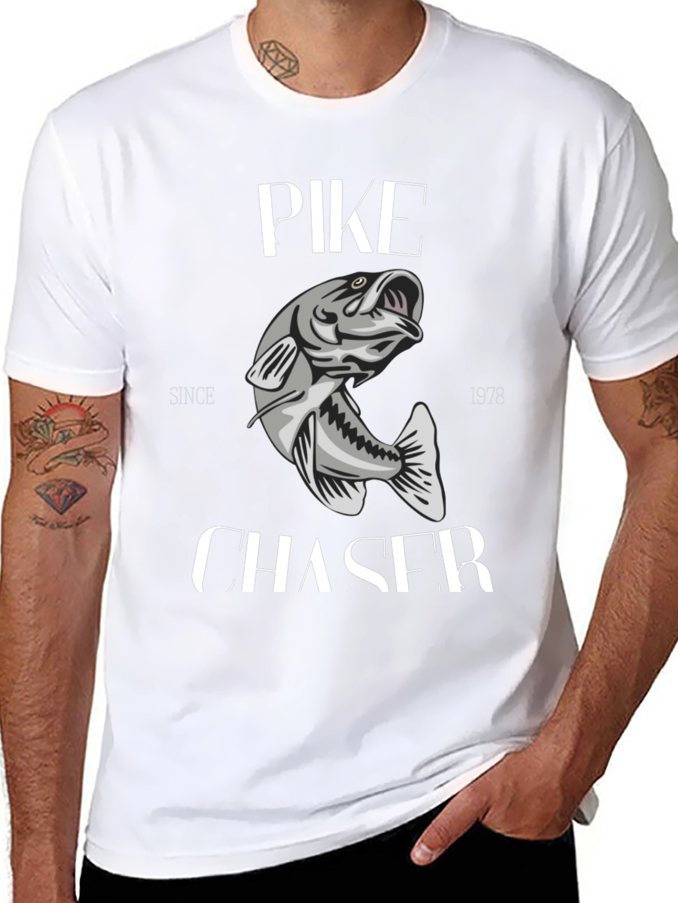 Pike Chaser T-Shirt - Fishing Graphic Tee