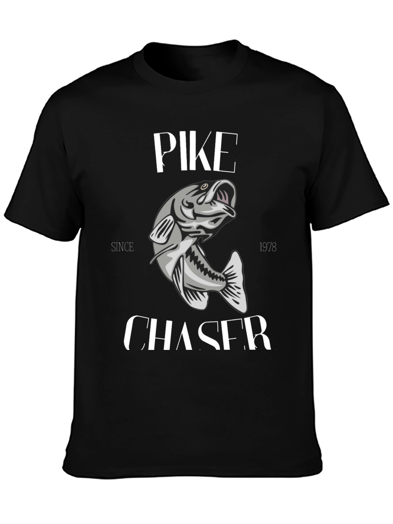 Pike Chaser T-Shirt - Fishing Graphic Tee