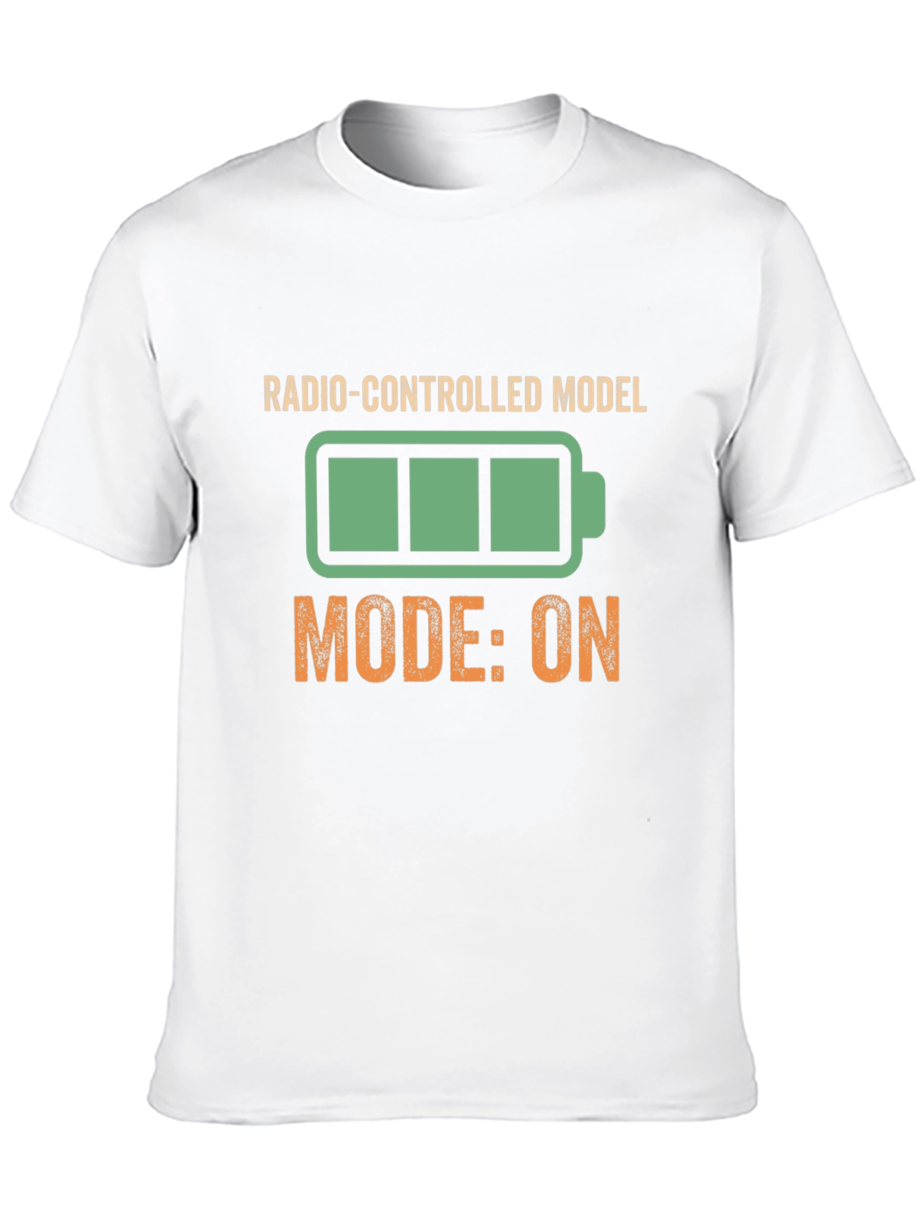 Radio-Controlled Model Mode On Black T-Shirt