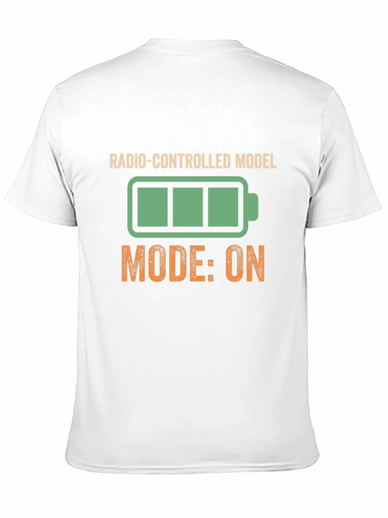 Radio-Controlled Model Mode On Black T-Shirt