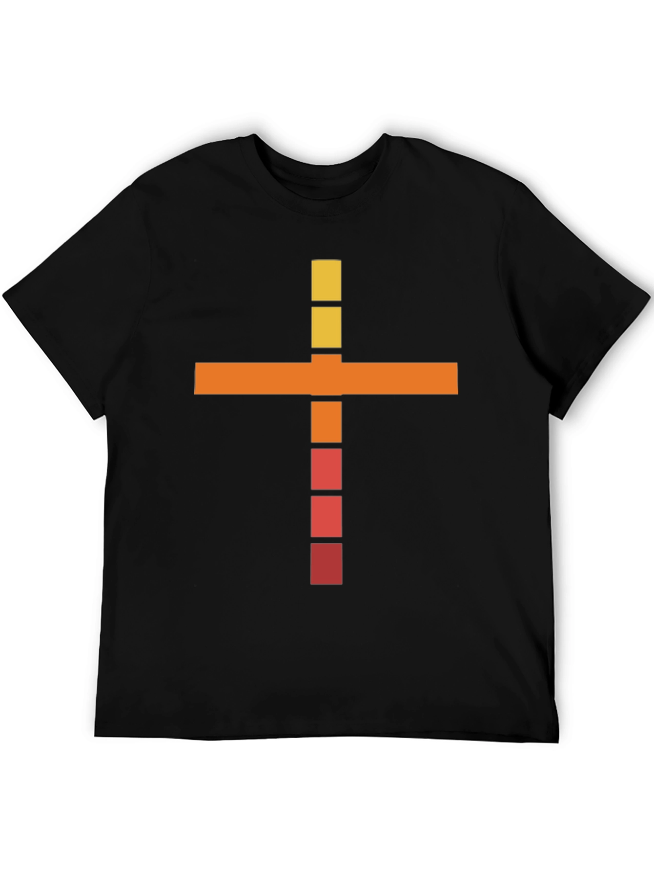 Sunset Cross Graphic Tee - Stylish Religious Apparel