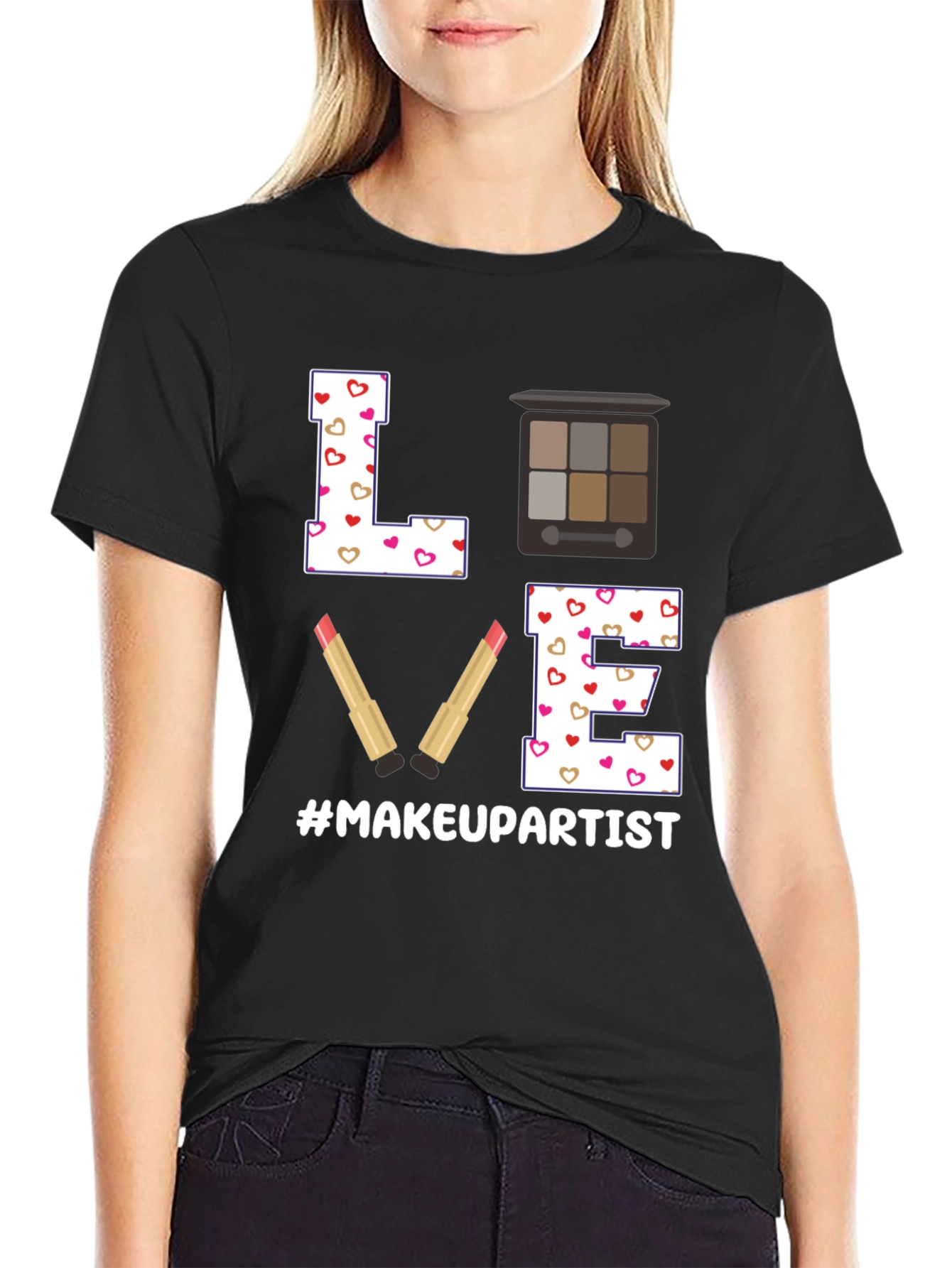 Love Makeup Artist T-Shirt - Beauty Professional Tee