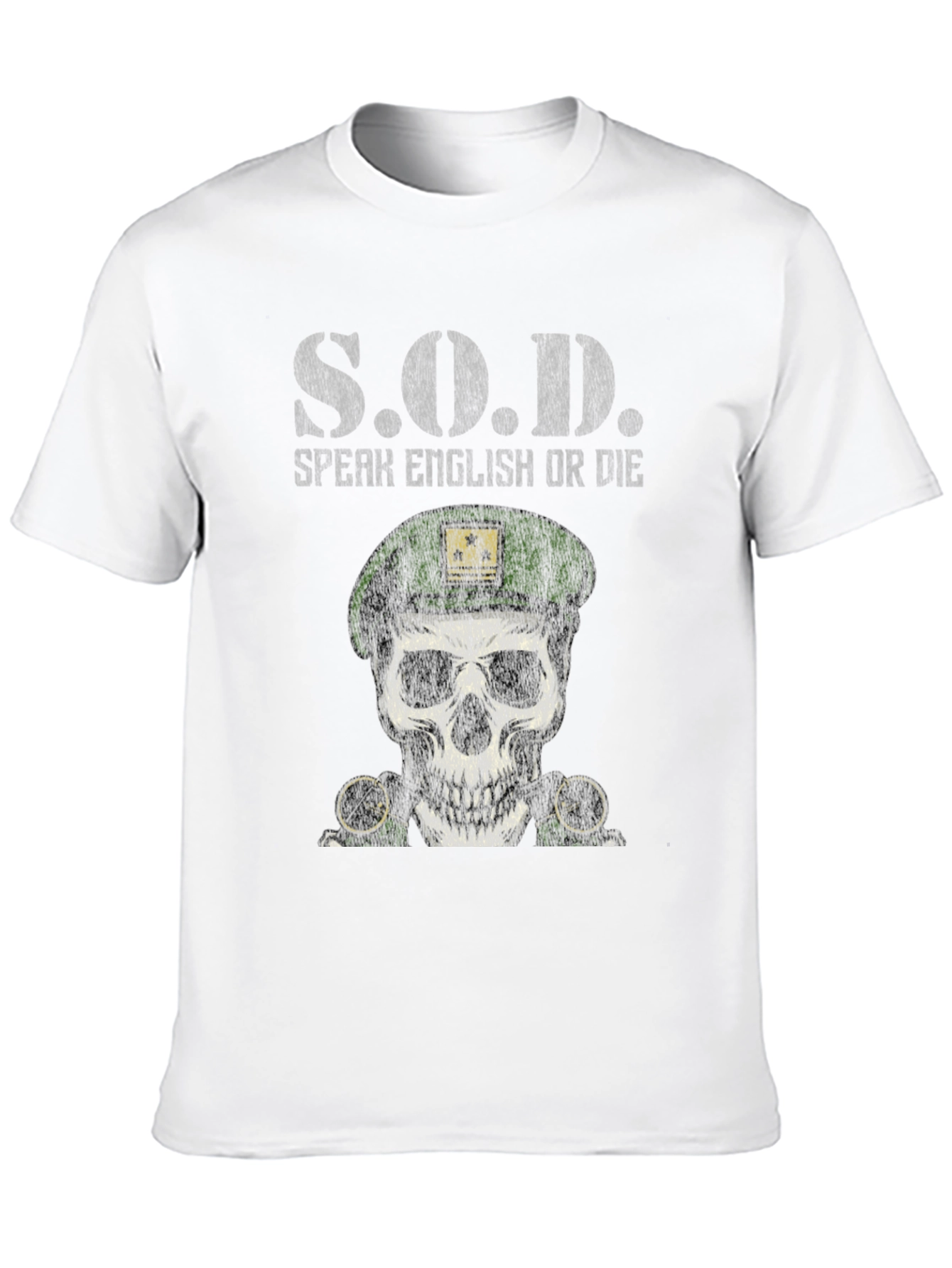 S.O.D Speak English or Die Graphic Tee