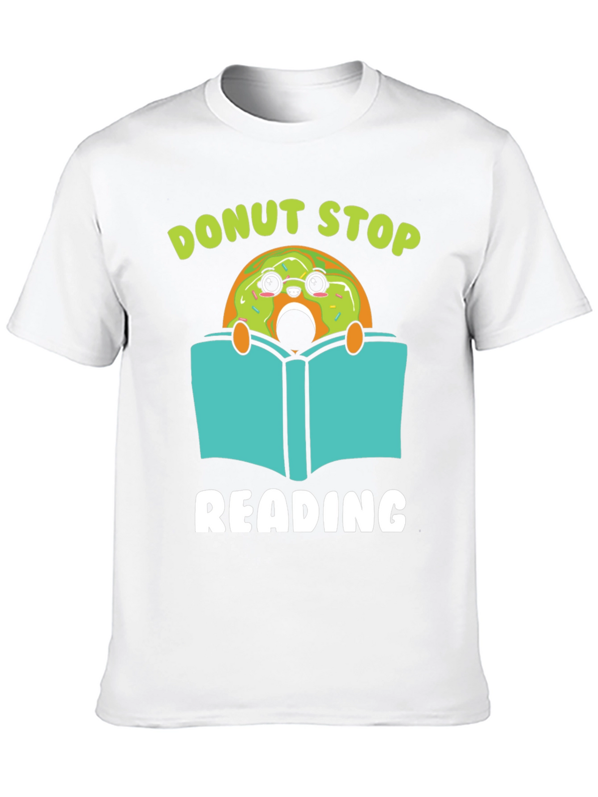 Donut Stop Reading Graphic Tee
