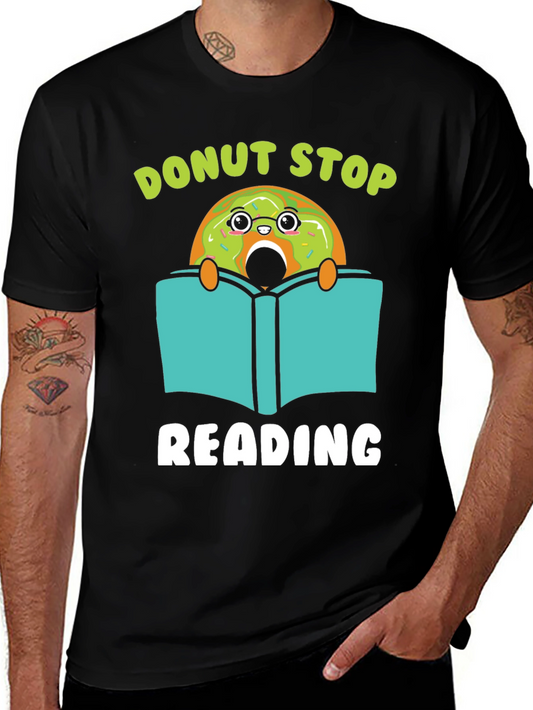 Donut Stop Reading Graphic Tee