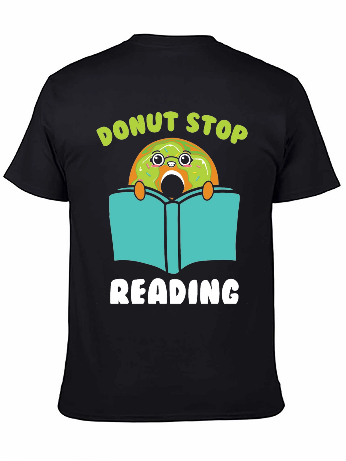 Donut Stop Reading Graphic Tee
