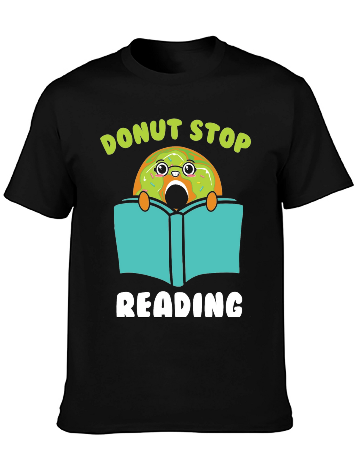 Donut Stop Reading Graphic Tee