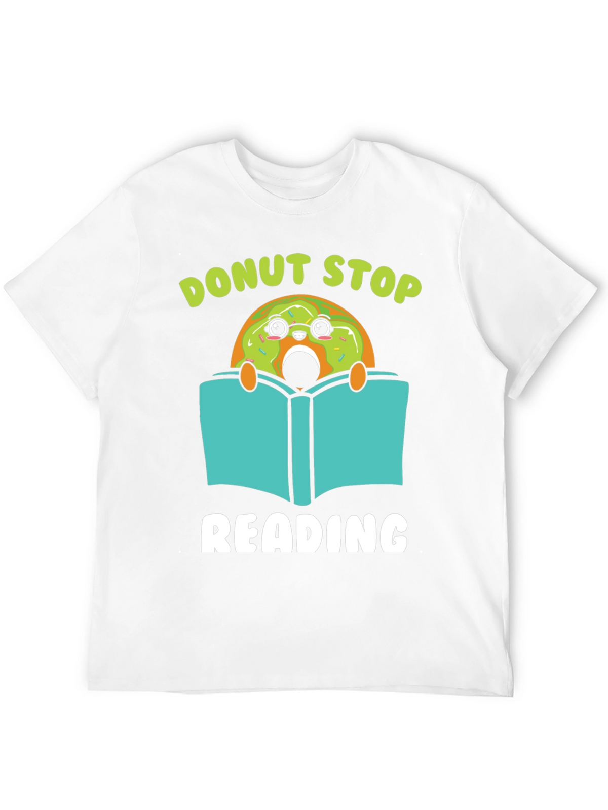 Donut Stop Reading Graphic Tee