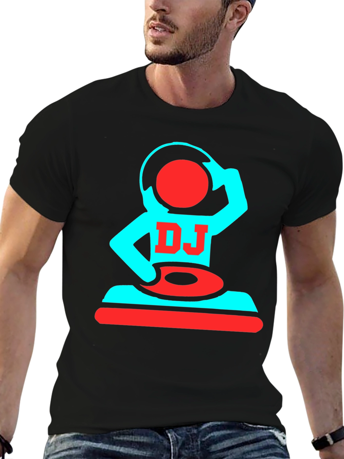 DJ Graphic T-Shirt - Funky Music Lover Tee