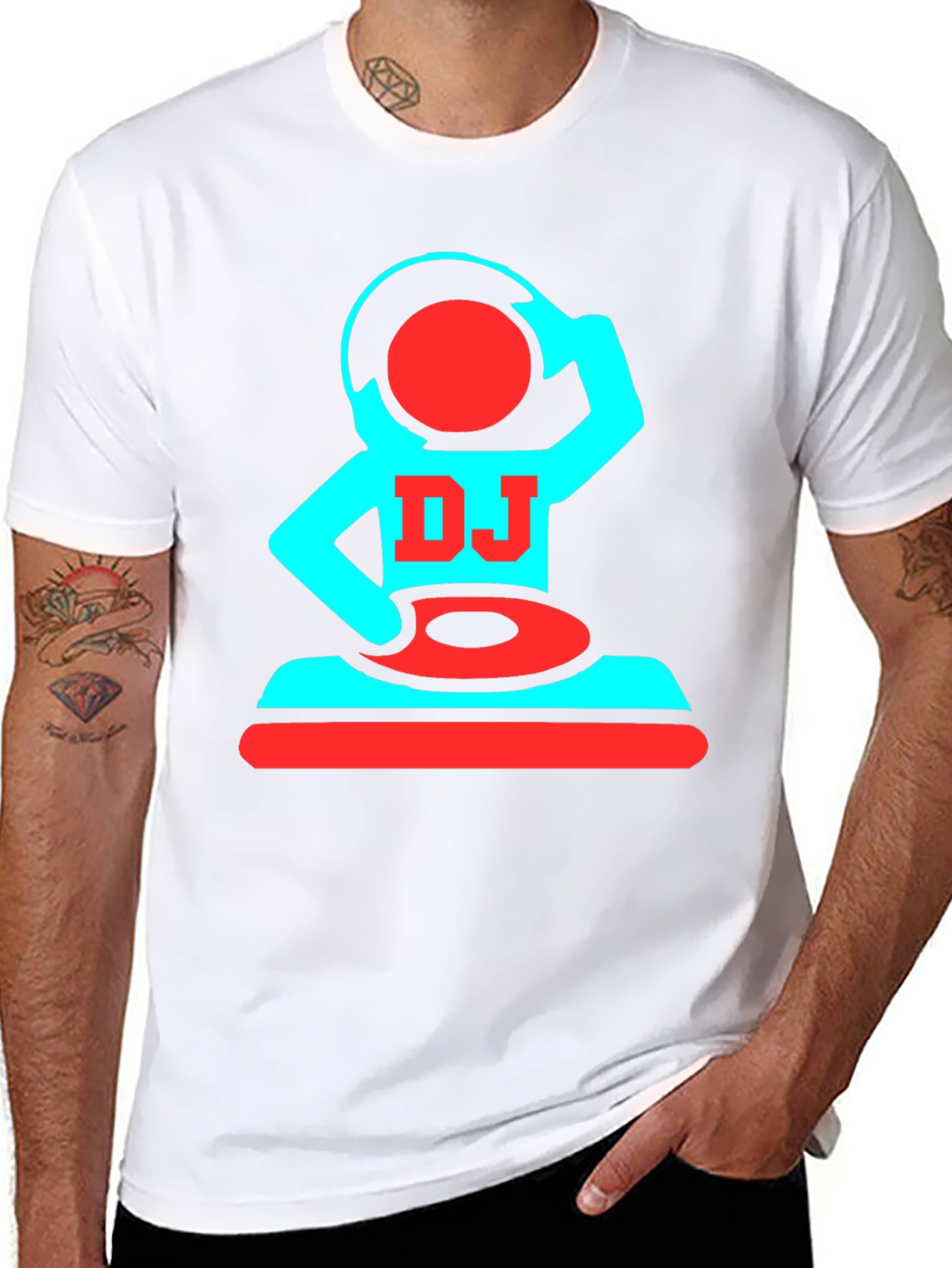 DJ Graphic T-Shirt - Funky Music Lover Tee