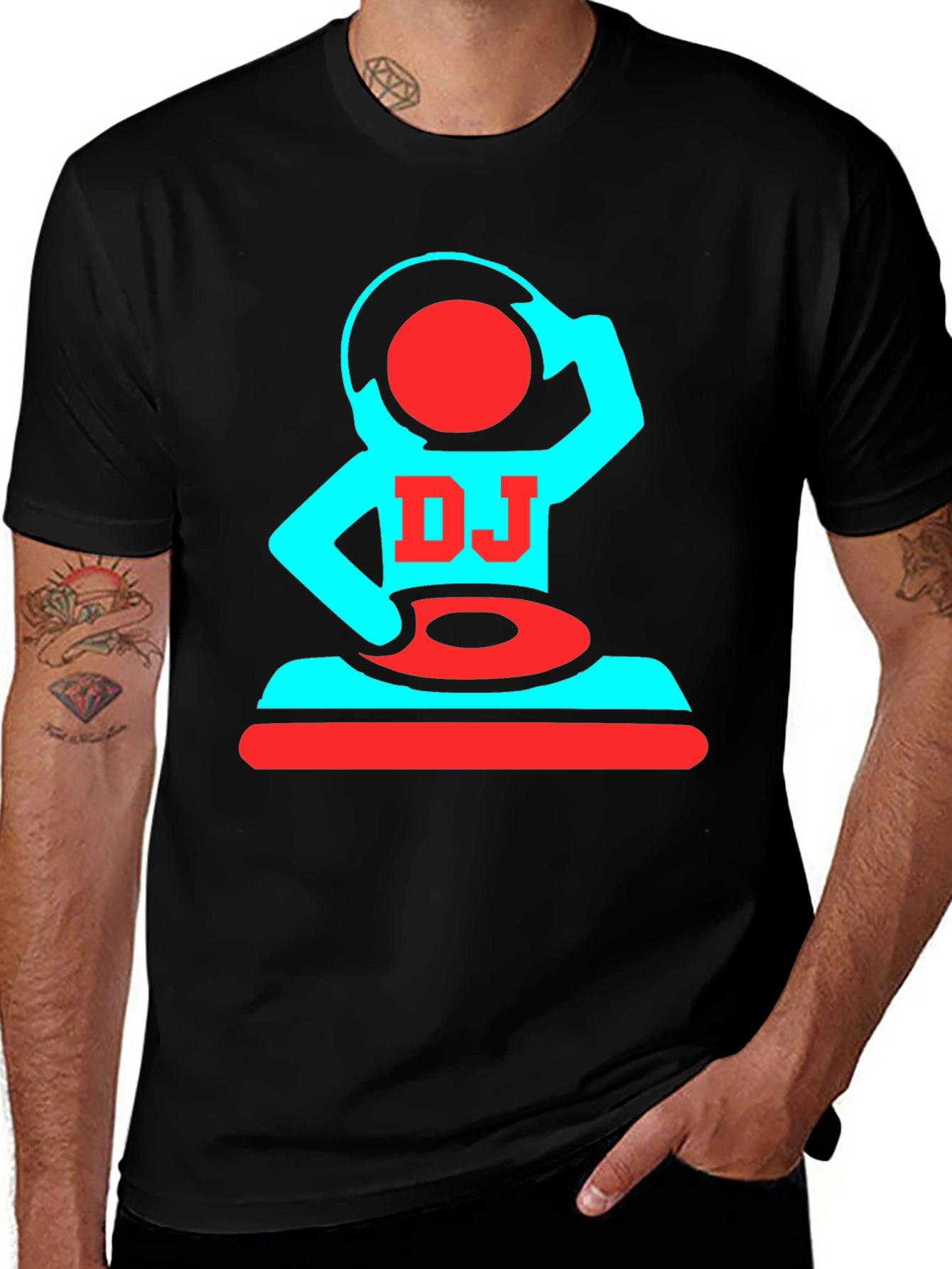 DJ Graphic T-Shirt - Funky Music Lover Tee
