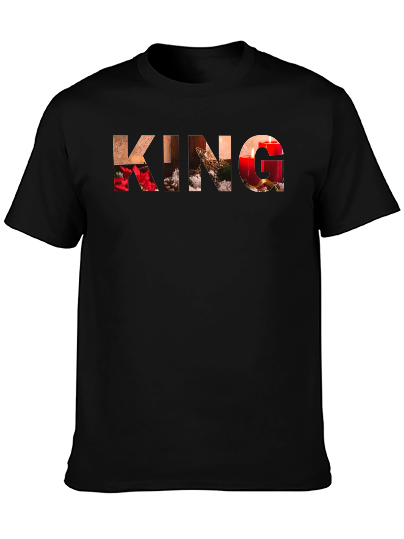 King Holiday T-Shirt - Festive Celebration