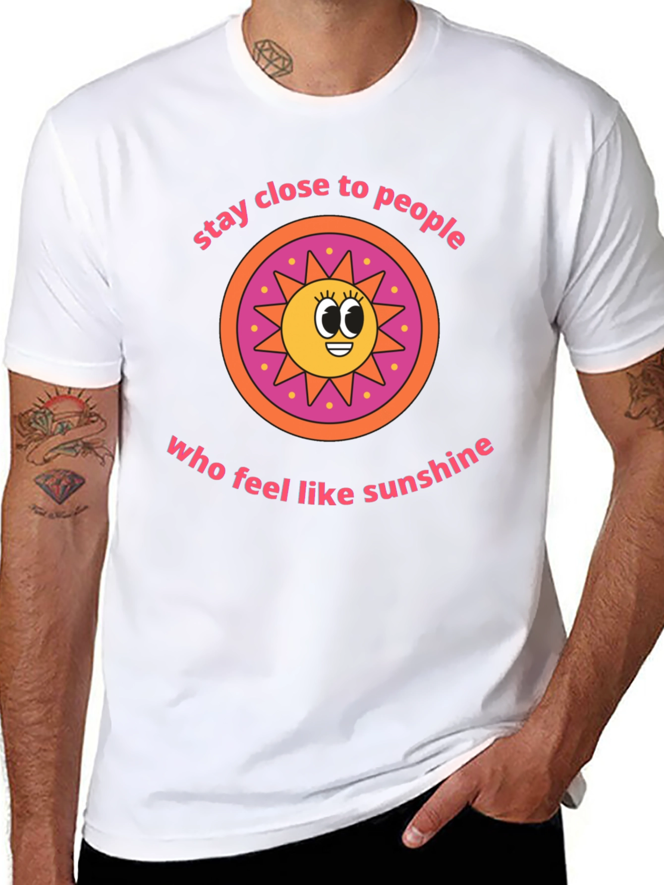Sunshine Graphic Tee - Stay Close to Sunshine People