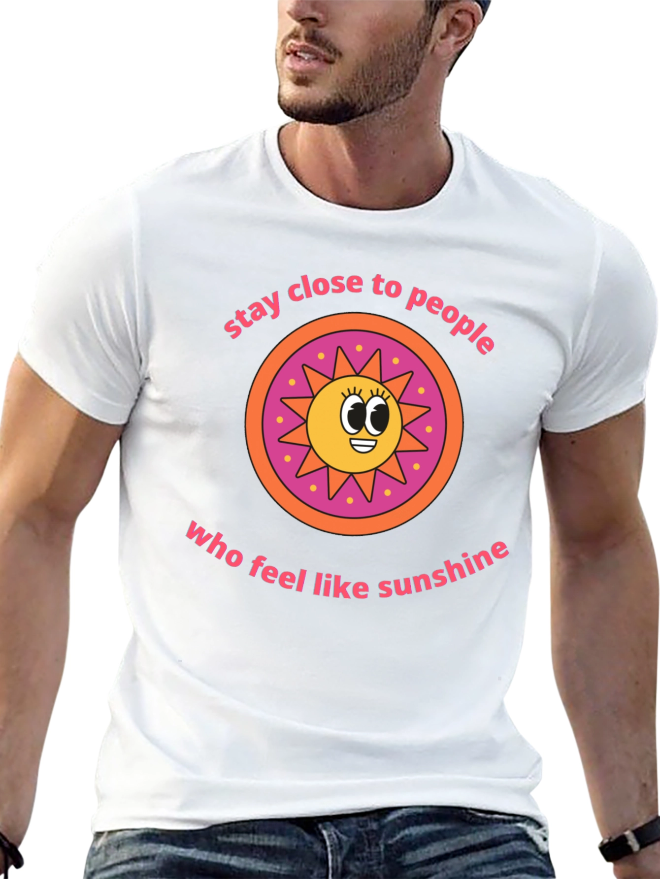Sunshine Graphic Tee - Stay Close to Sunshine People