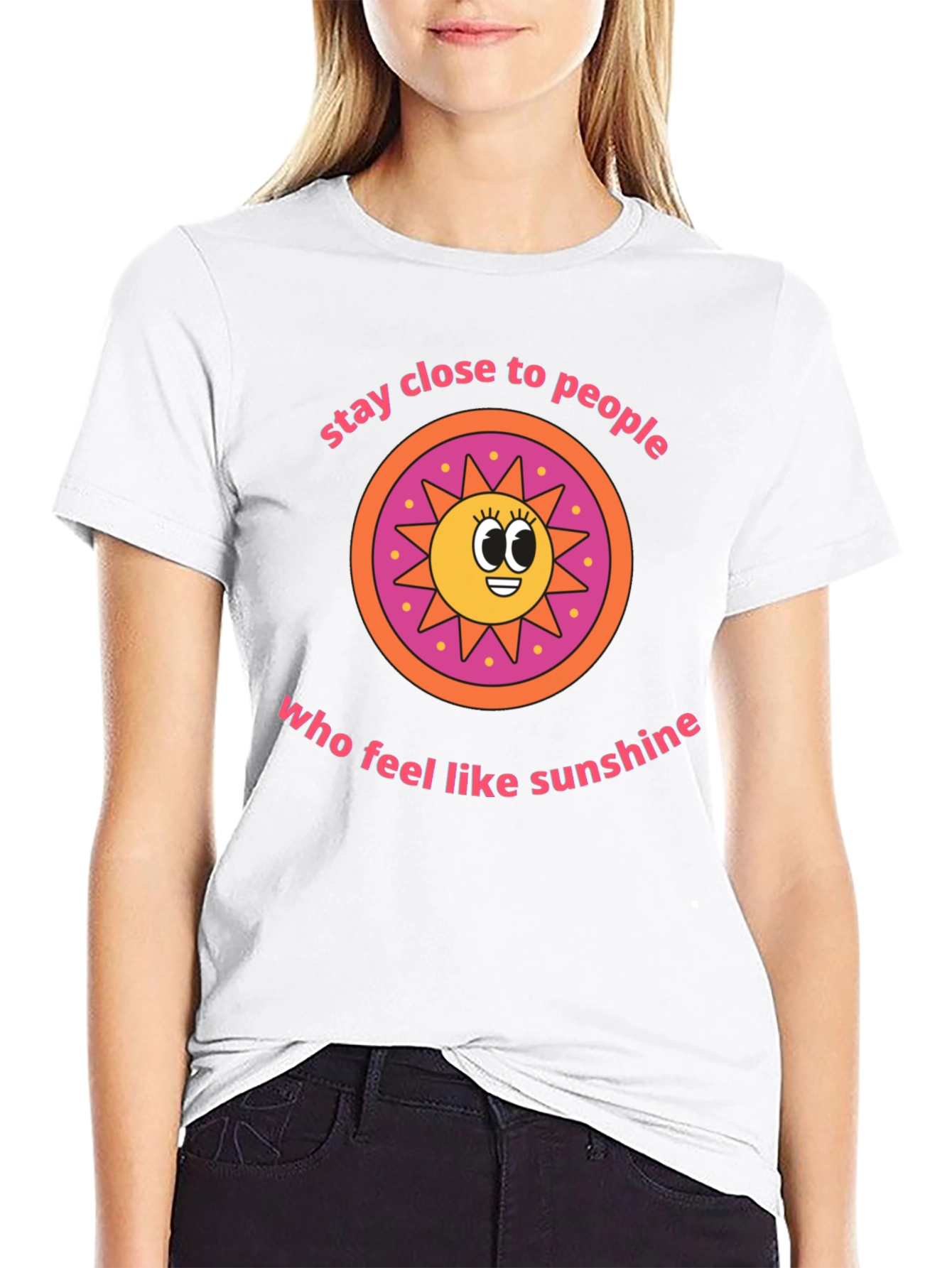 Sunshine Graphic Tee - Stay Close to Sunshine People