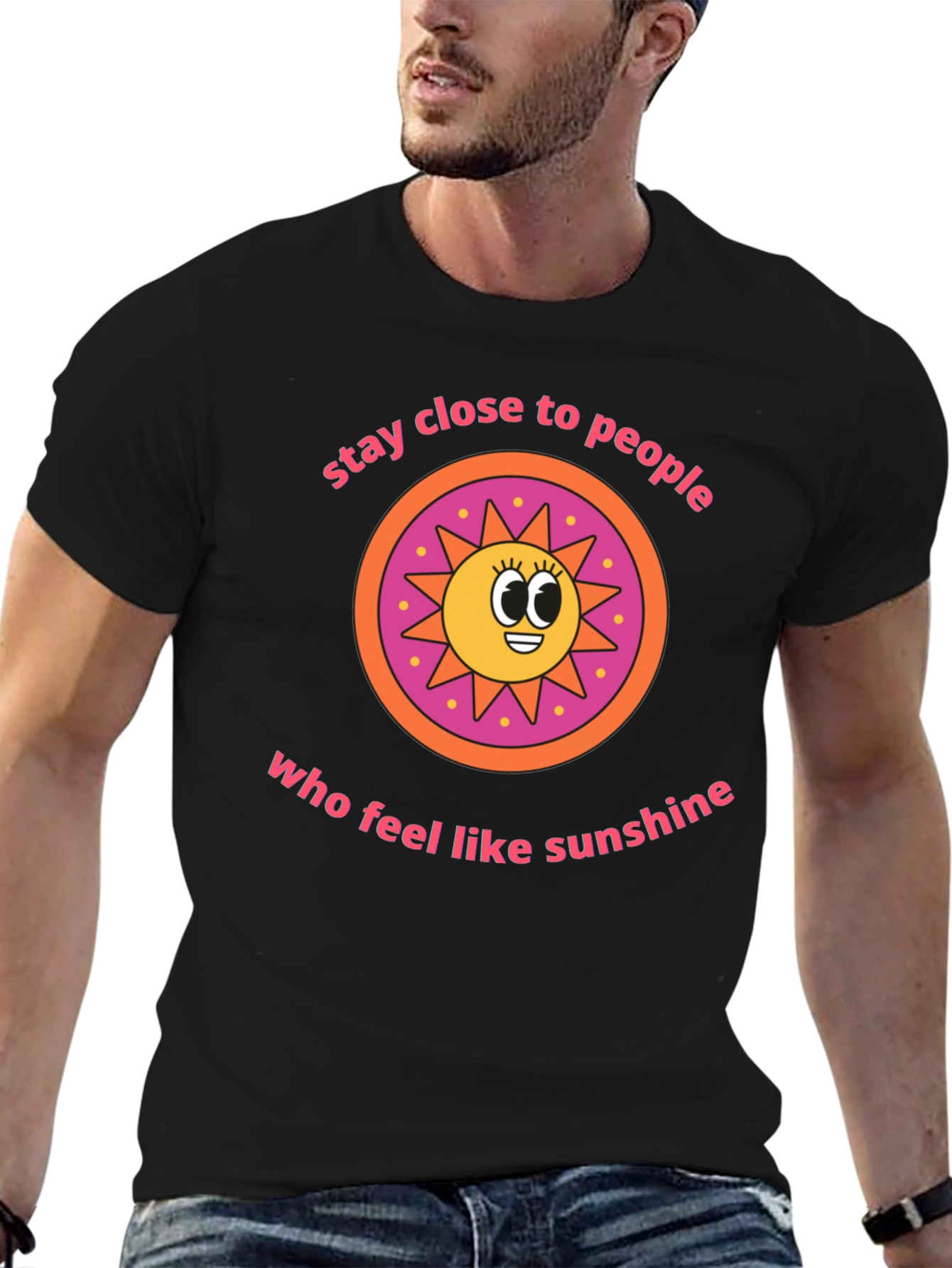Sunshine Graphic Tee - Stay Close to Sunshine People