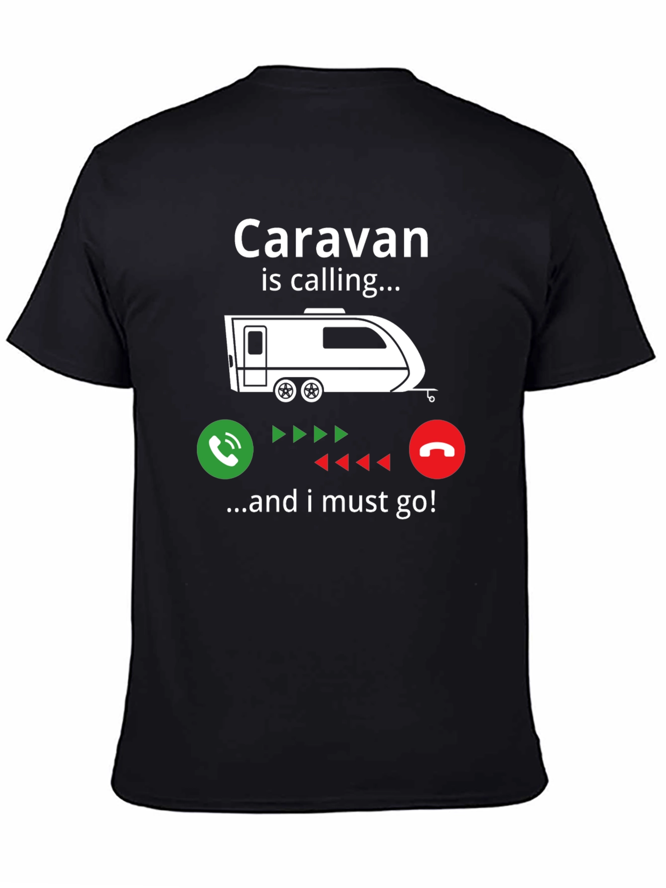 Caravan Calling T-Shirt - Camper Van Adventure Tee