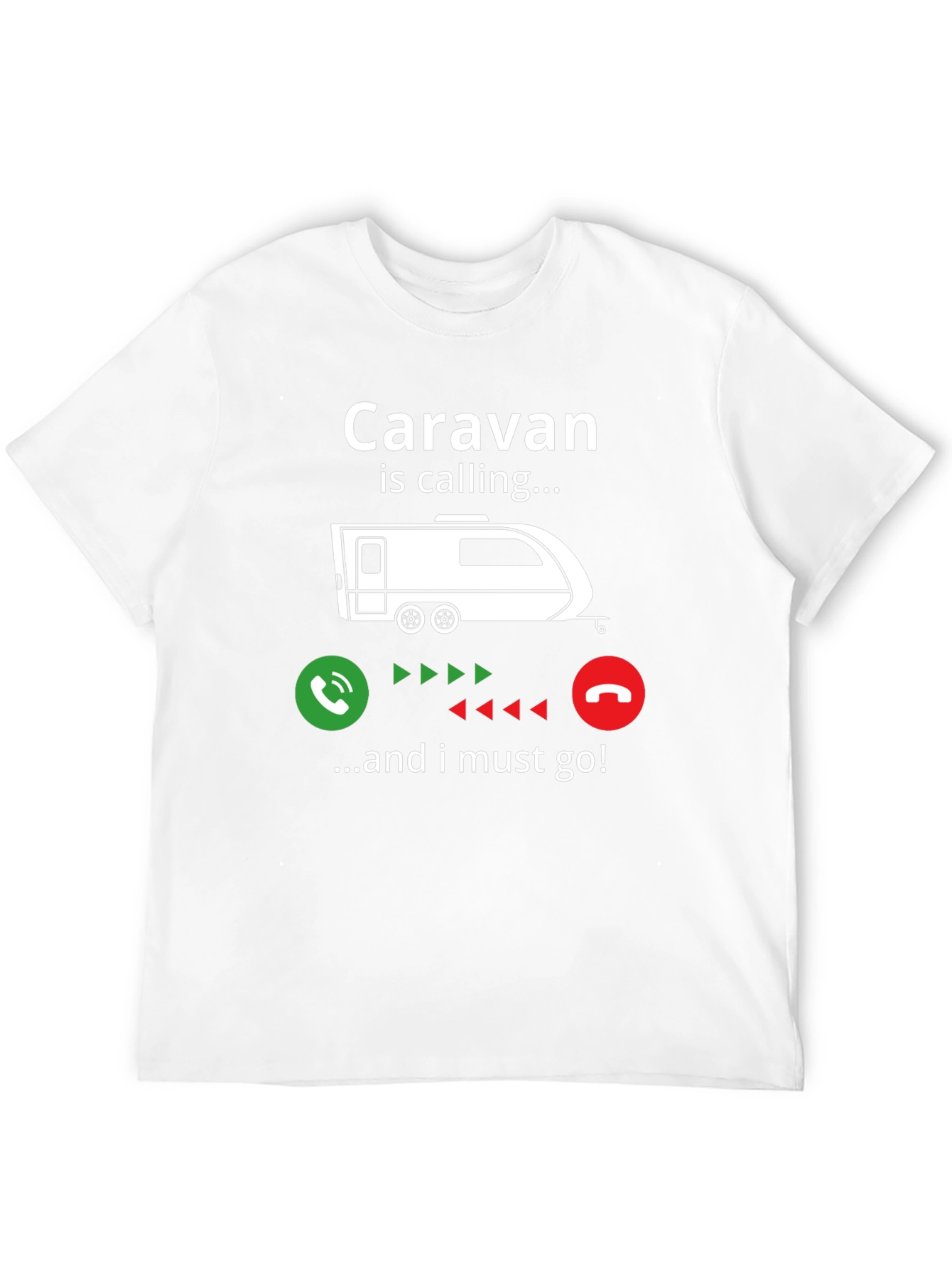 Caravan Calling T-Shirt - Camper Van Adventure Tee