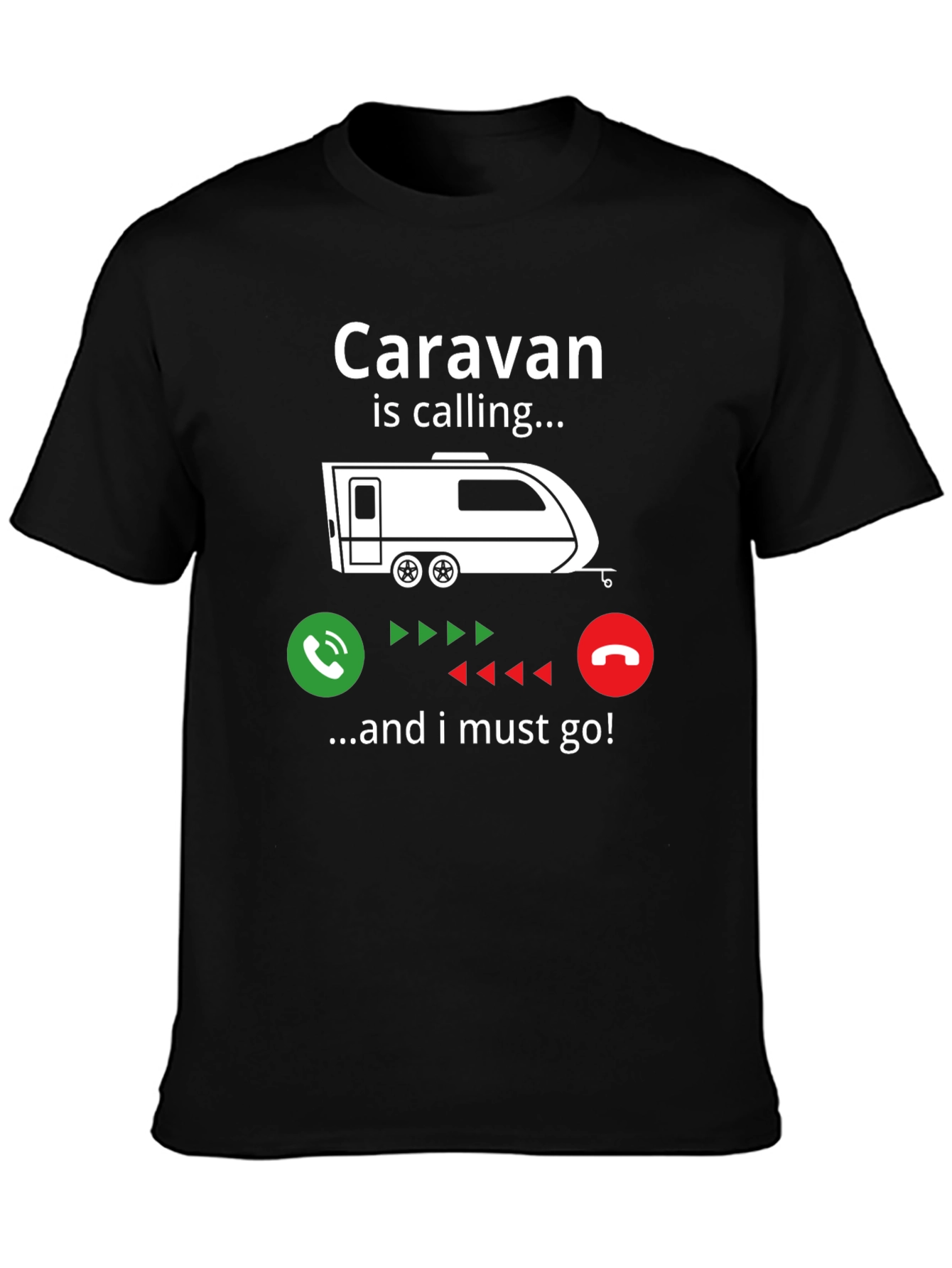 Caravan Calling T-Shirt - Camper Van Adventure Tee
