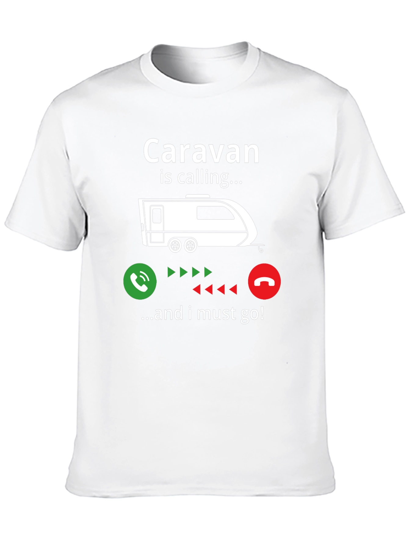 Caravan Calling T-Shirt - Camper Van Adventure Tee