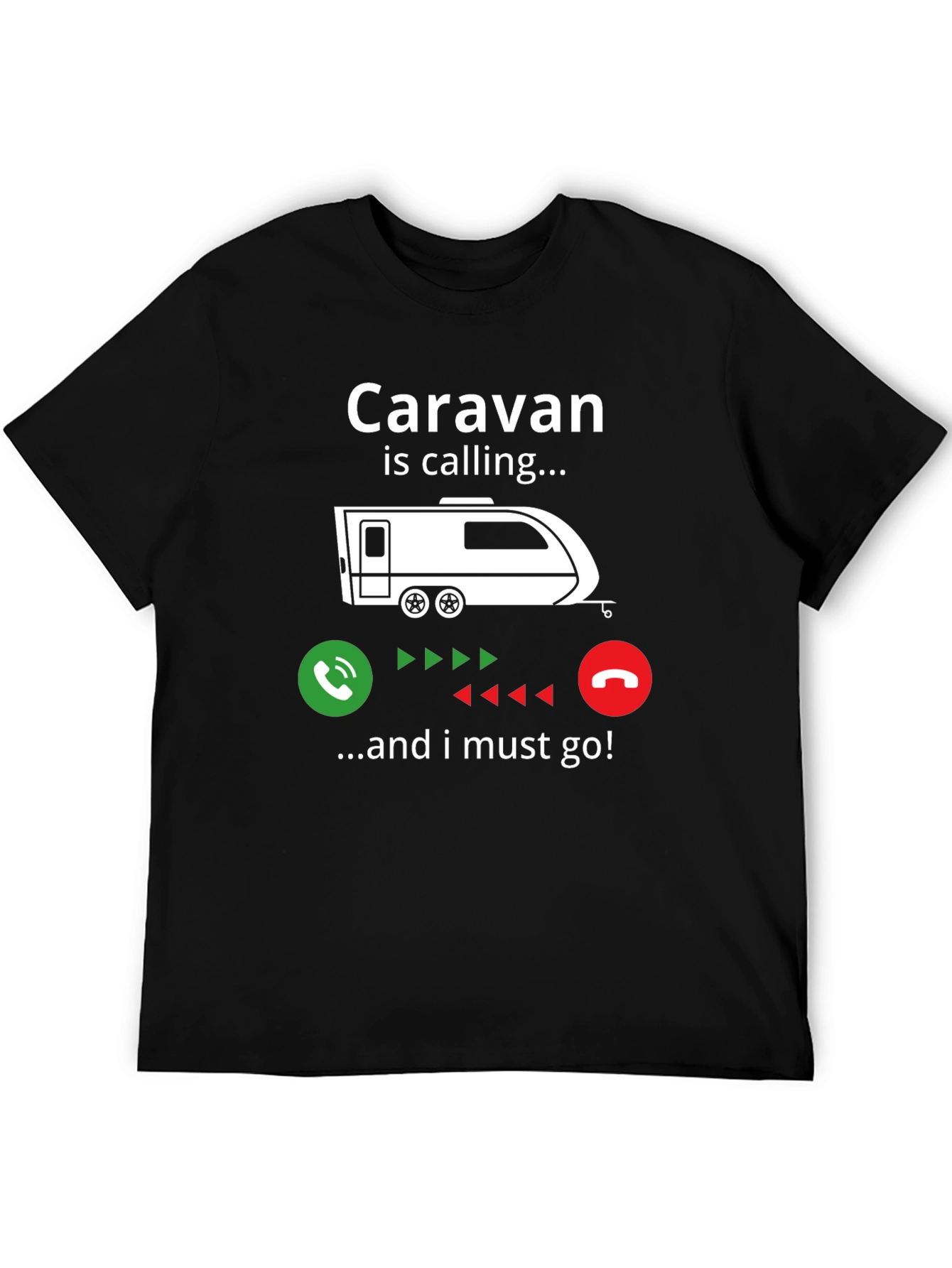 Caravan Calling T-Shirt - Camper Van Adventure Tee