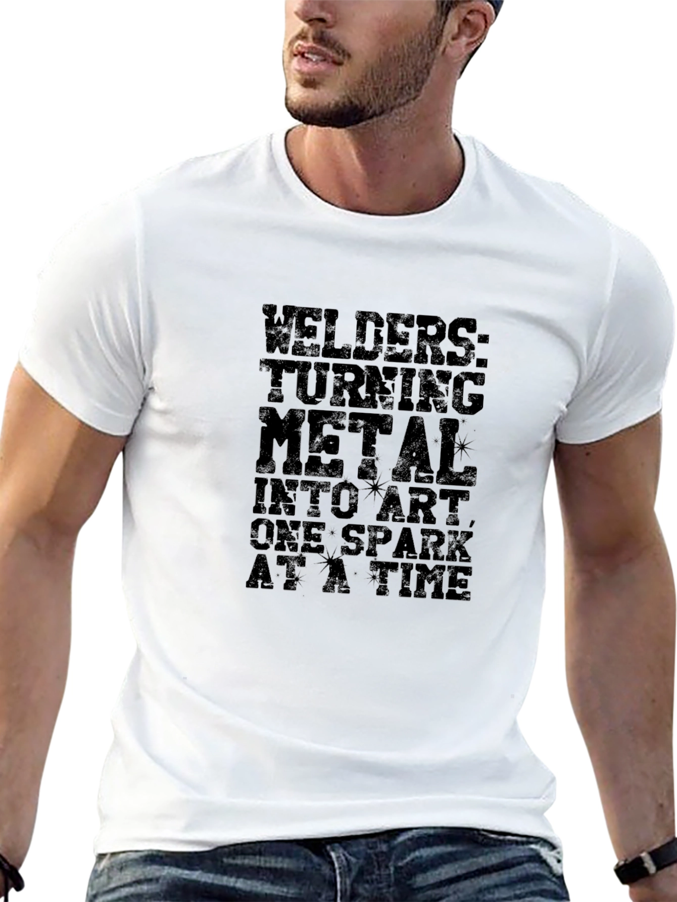 Welders Turning Metal Into Art Graphic Tee