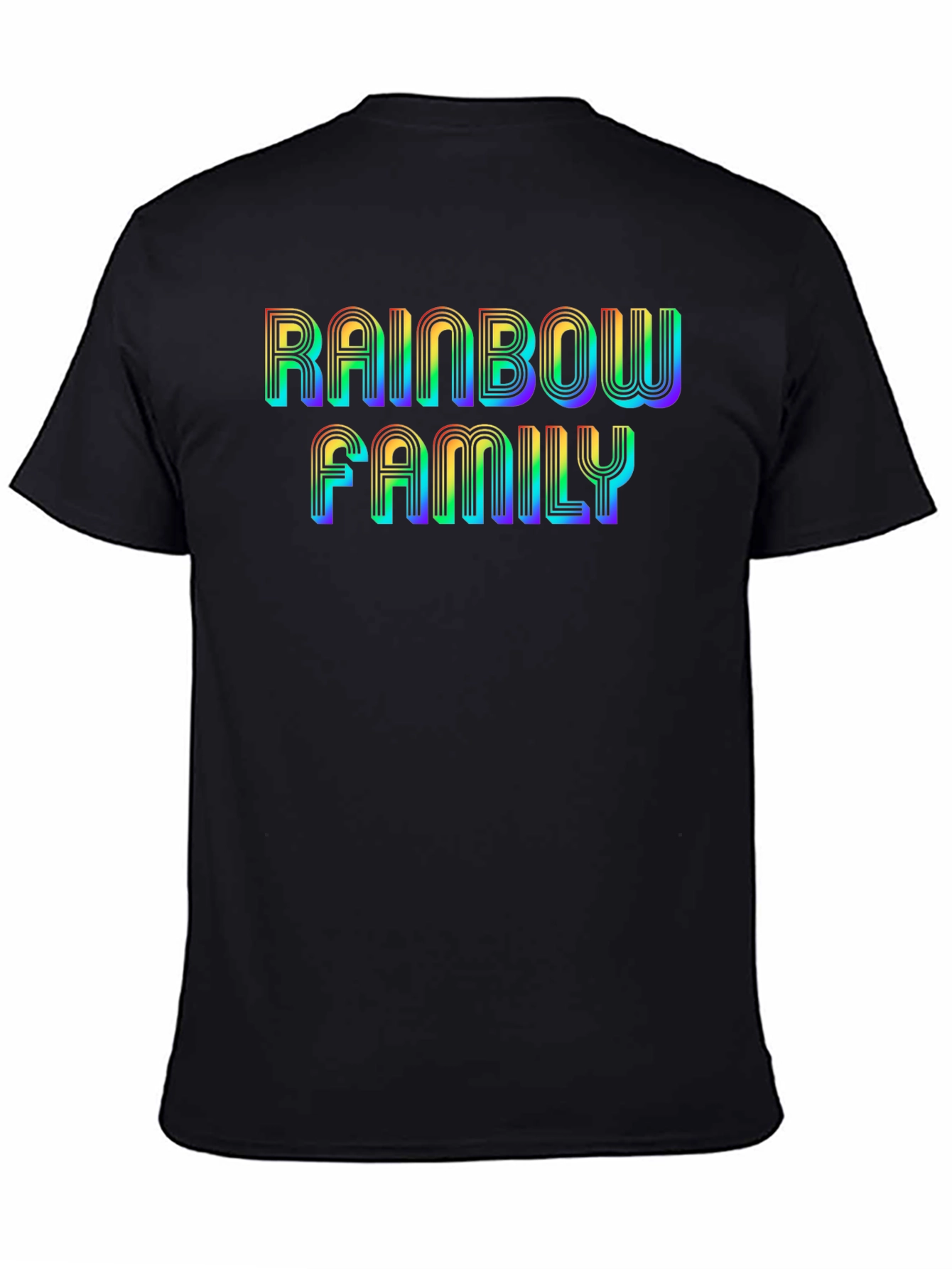 Rainbow Family Graphic Tee - Pride Apparel