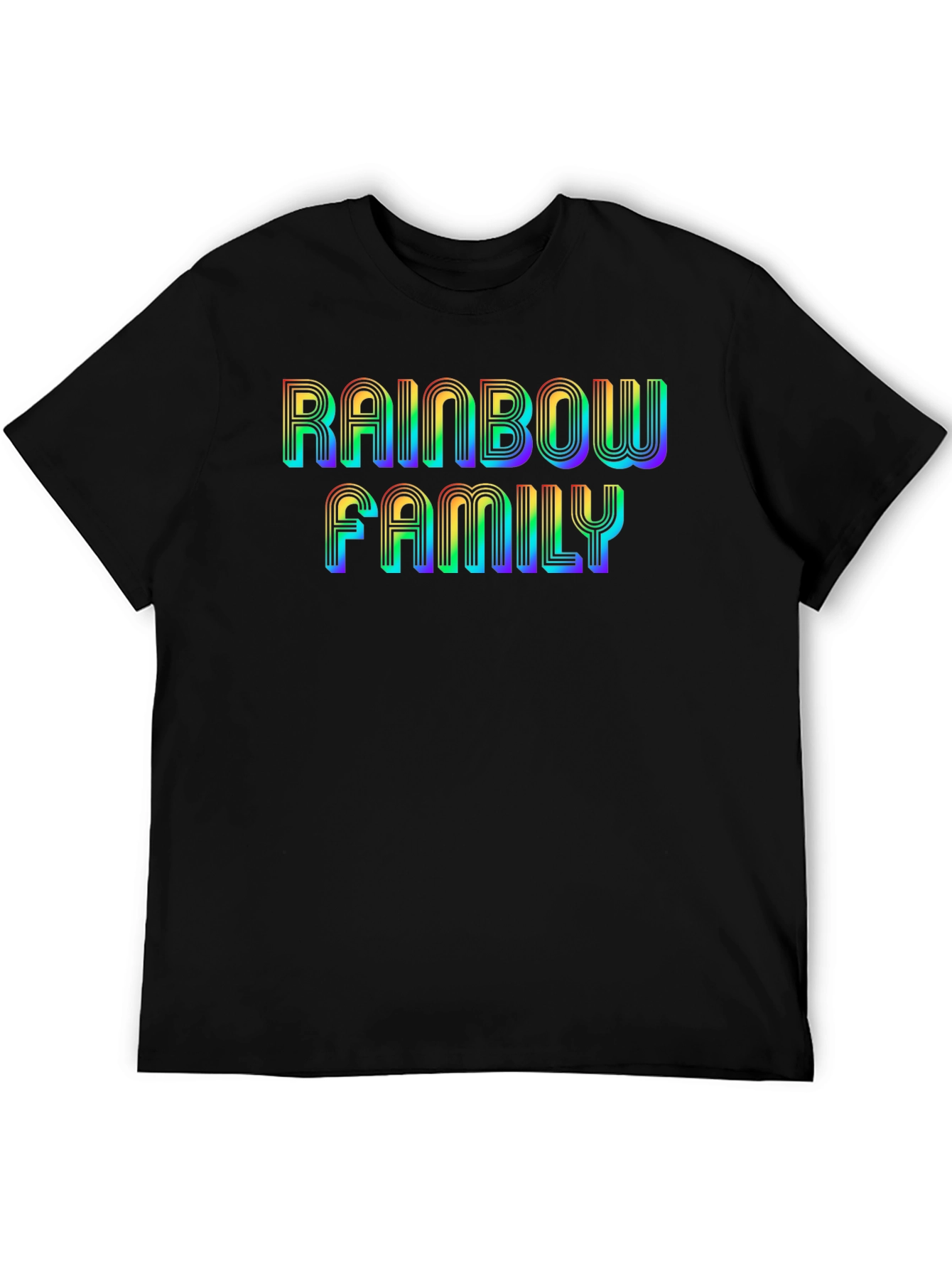 Rainbow Family Graphic Tee - Pride Apparel