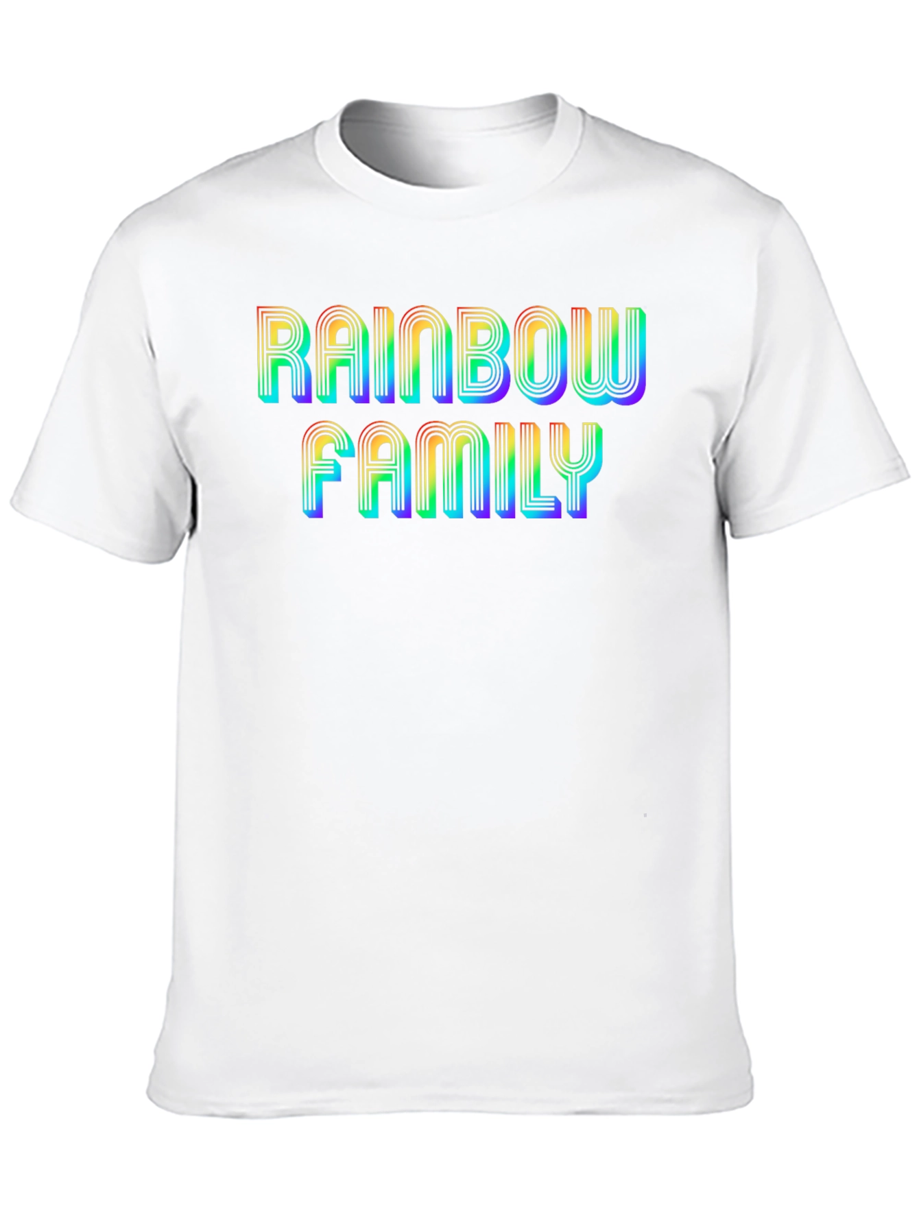 Rainbow Family Graphic Tee - Pride Apparel