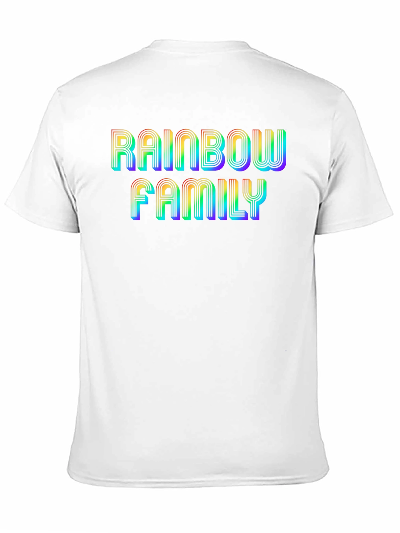 Rainbow Family Graphic Tee - Pride Apparel