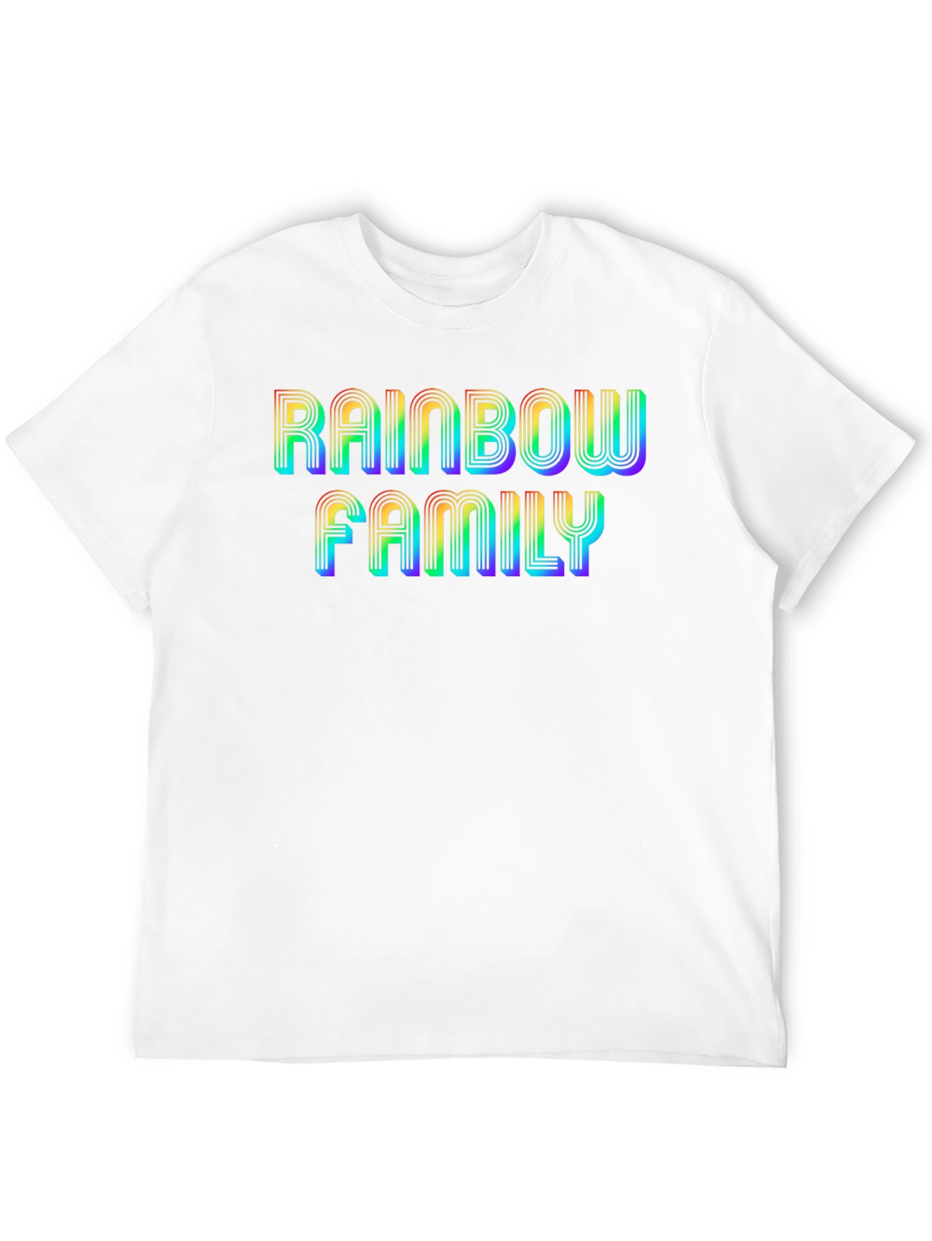 Rainbow Family Graphic Tee - Pride Apparel