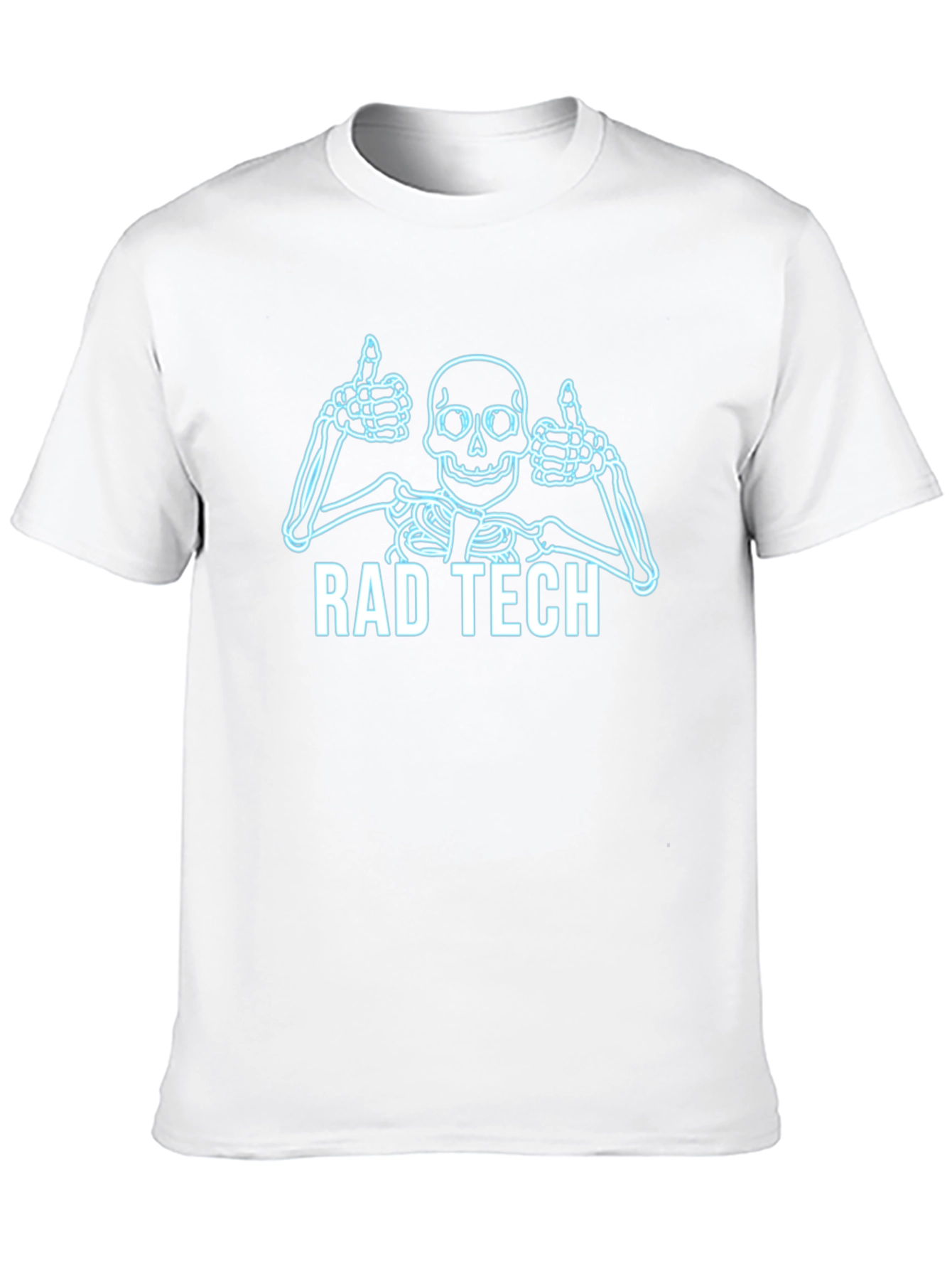 Rad Tech Skeleton Graphic T-Shirt