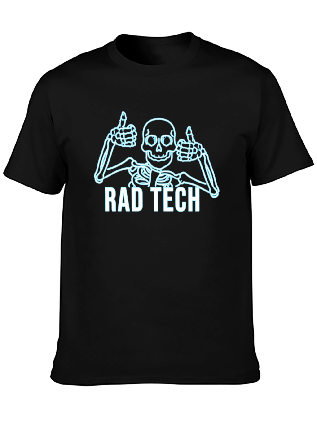 Rad Tech Skeleton Graphic T-Shirt