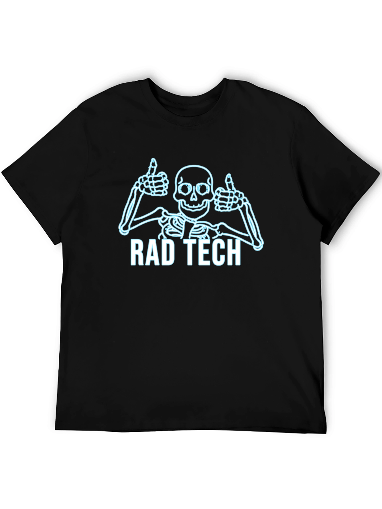 Rad Tech Skeleton Graphic T-Shirt
