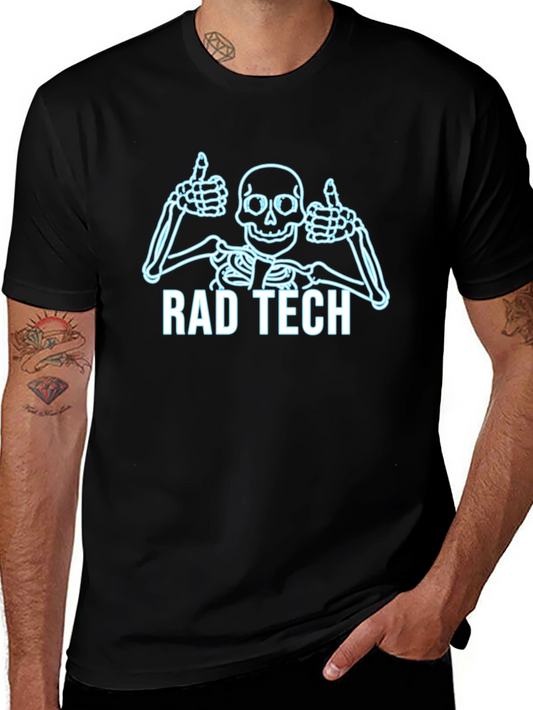 Rad Tech Skeleton Graphic T-Shirt