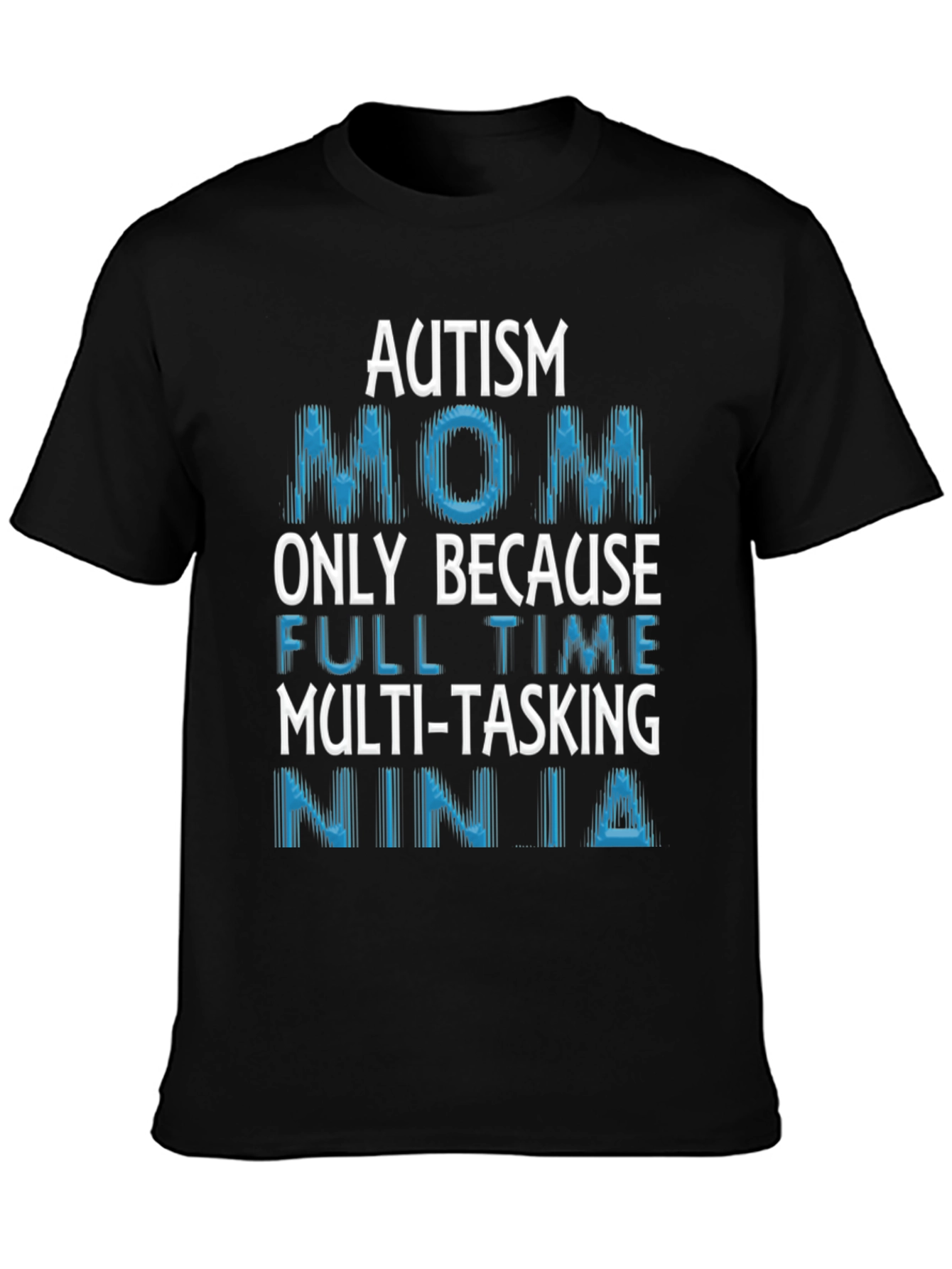 Autism Mom Ninja Graphic T-Shirt