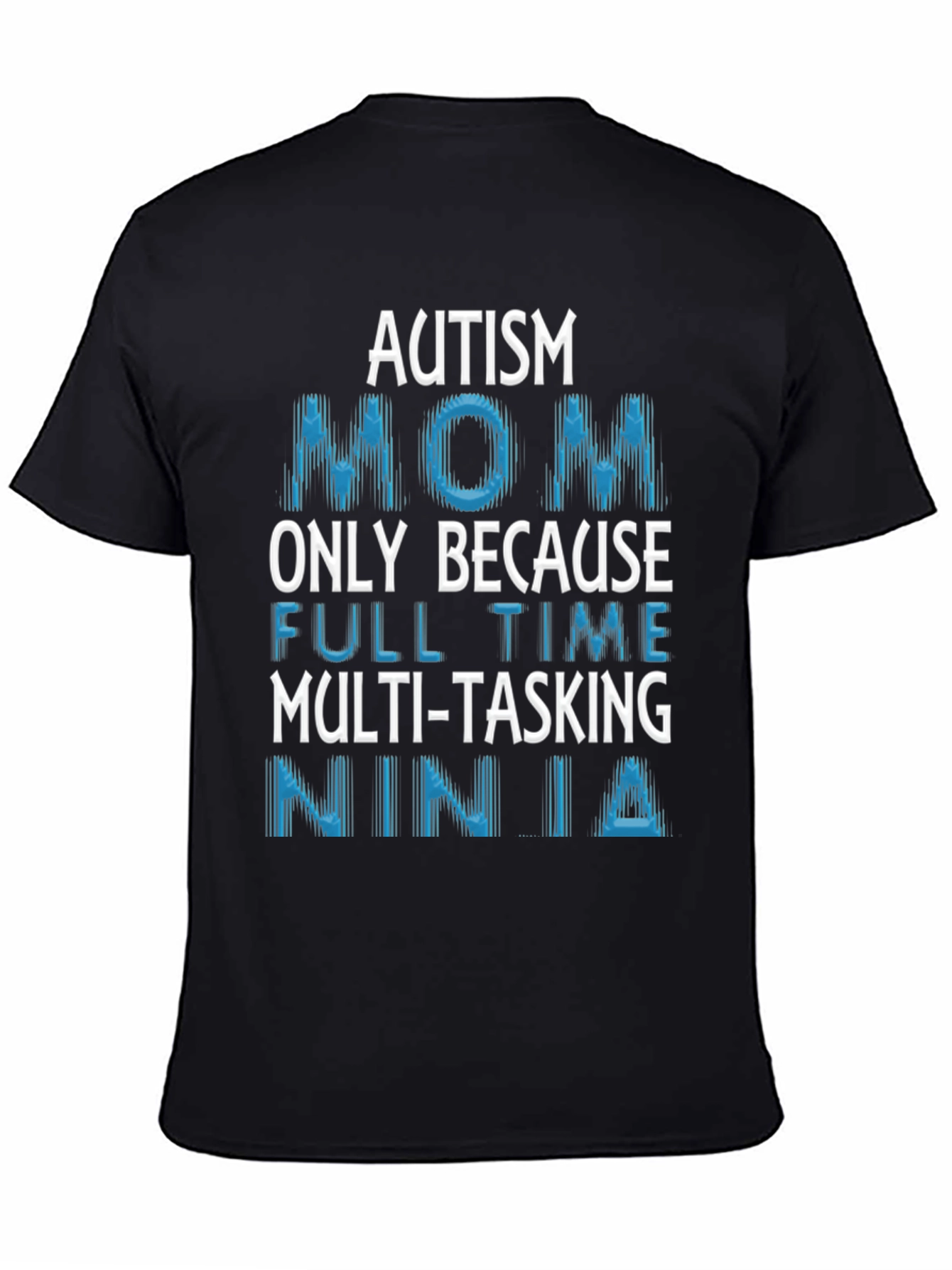 Autism Mom Ninja Graphic T-Shirt
