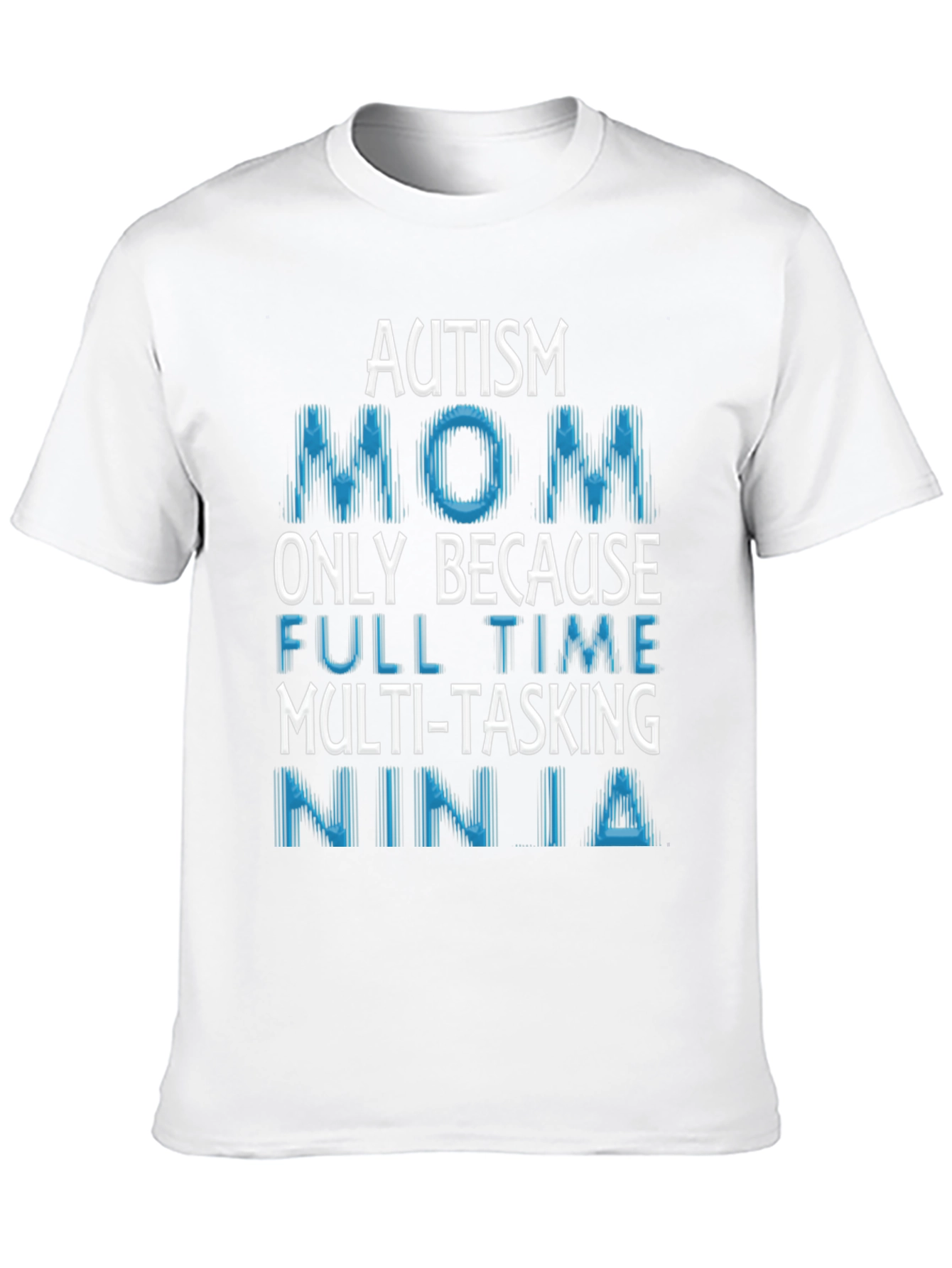 Autism Mom Ninja Graphic T-Shirt