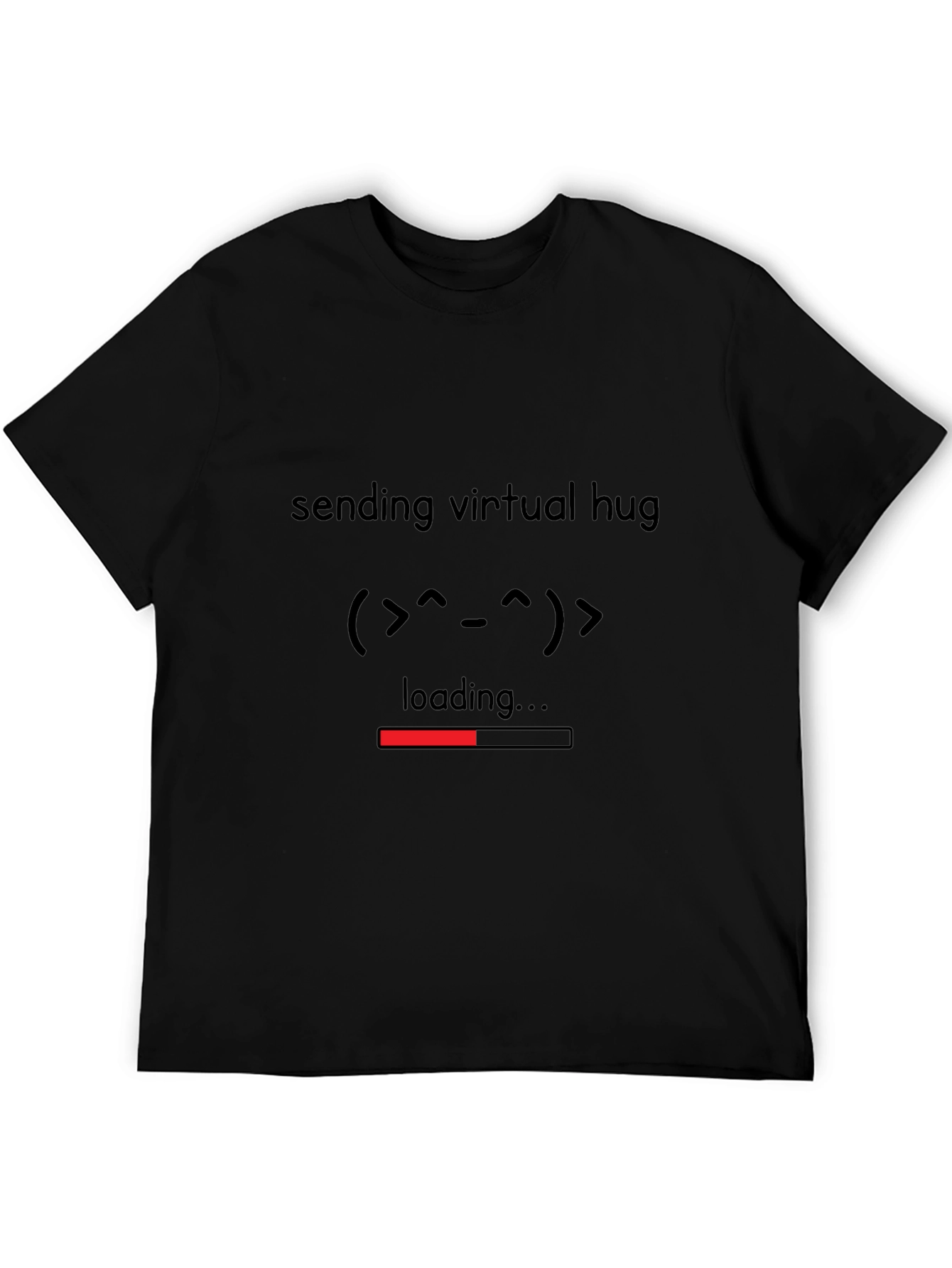 Virtual Hug Loading Graphic T-Shirt