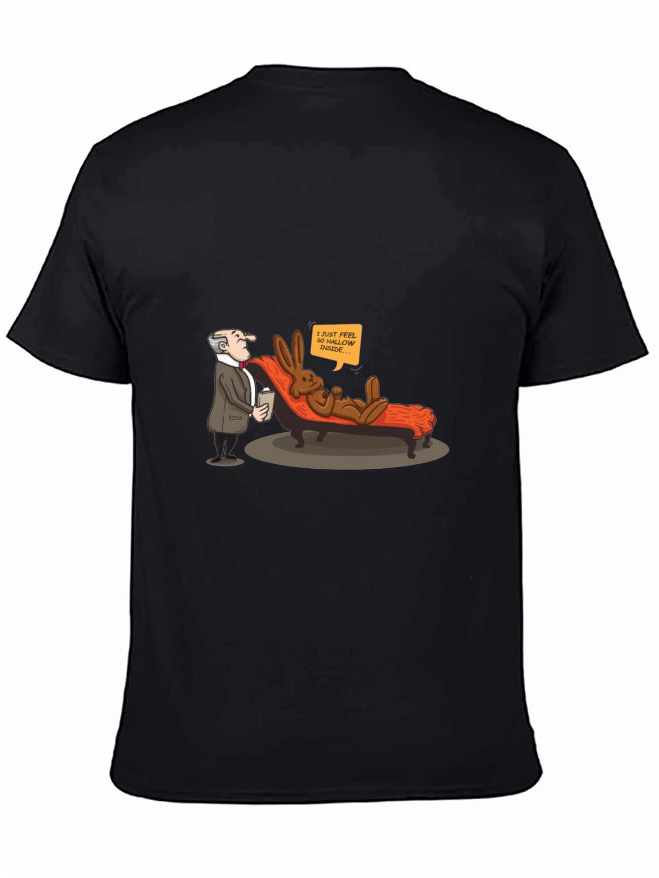 Funny Easter Bunny T-Shirt - Hollow Inside Therapy