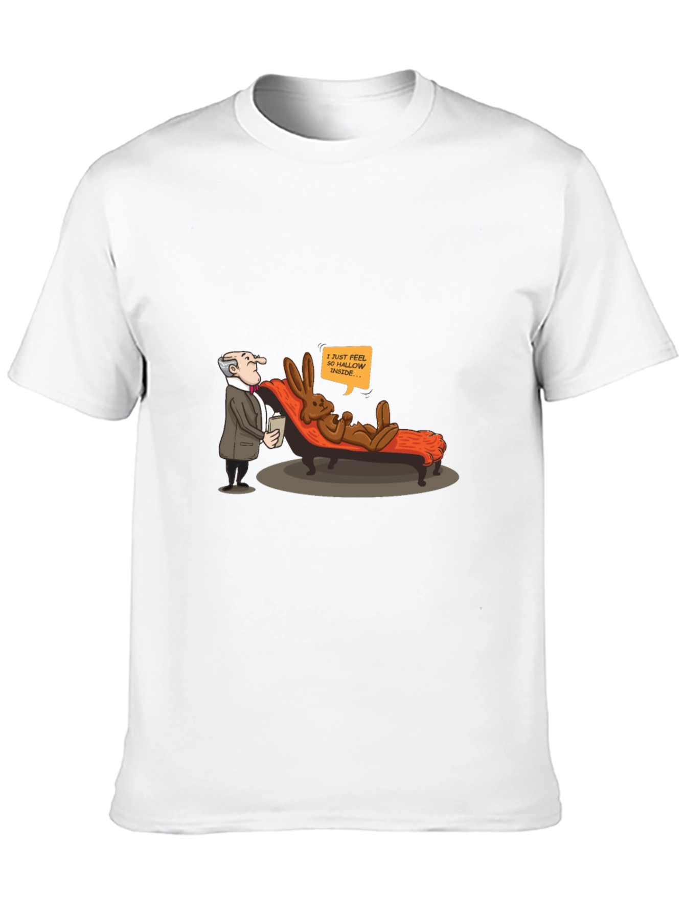 Funny Easter Bunny T-Shirt - Hollow Inside Therapy