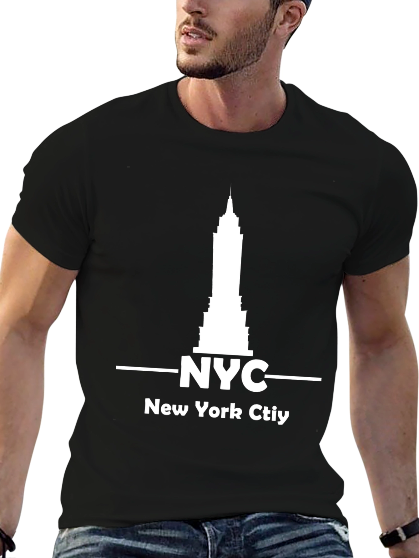 NYC Empire State Building Graphic Tee