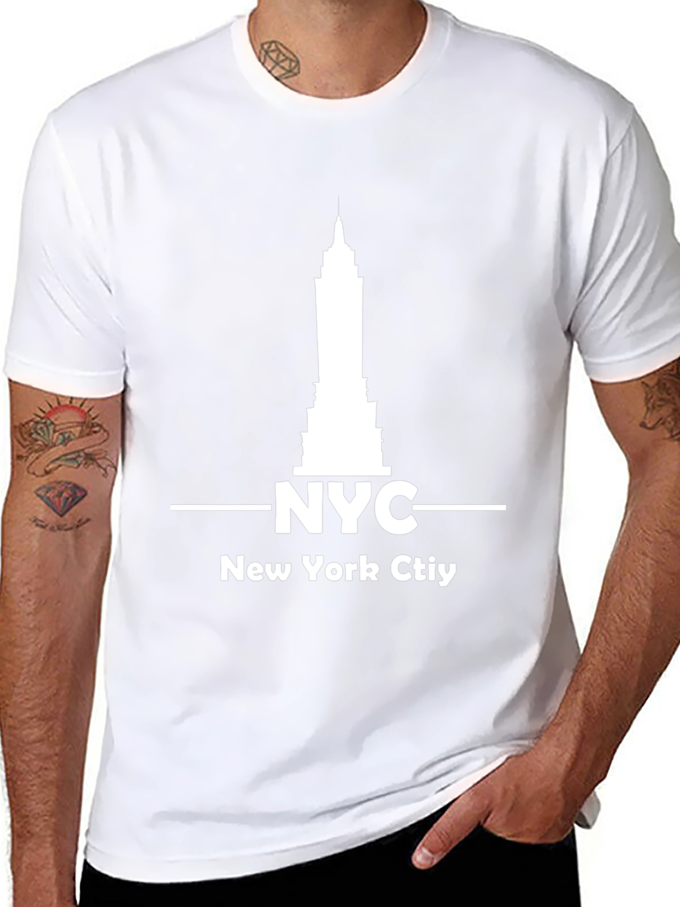 NYC Empire State Building Graphic Tee