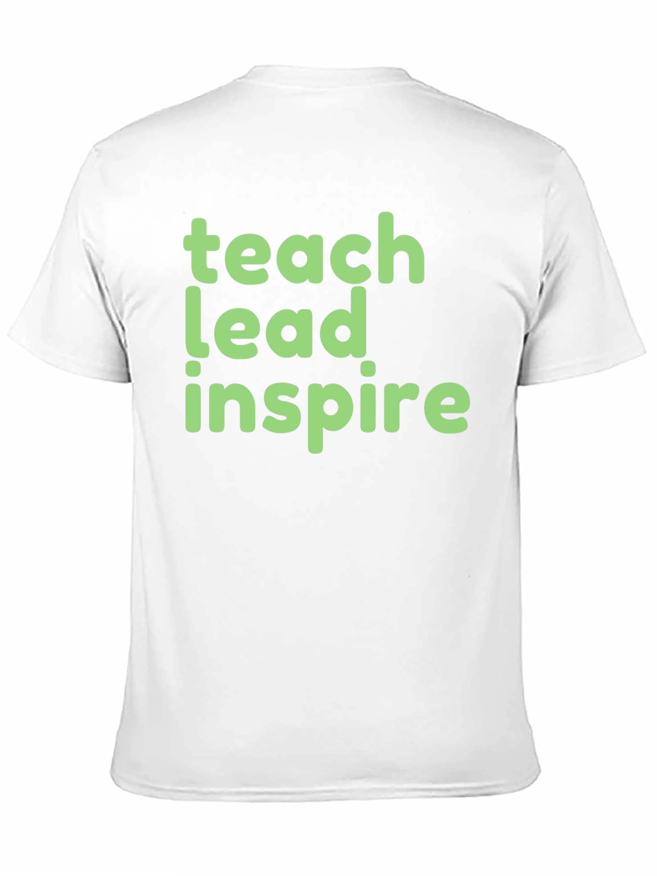 Teach Lead Inspire Graphic Tee - Black