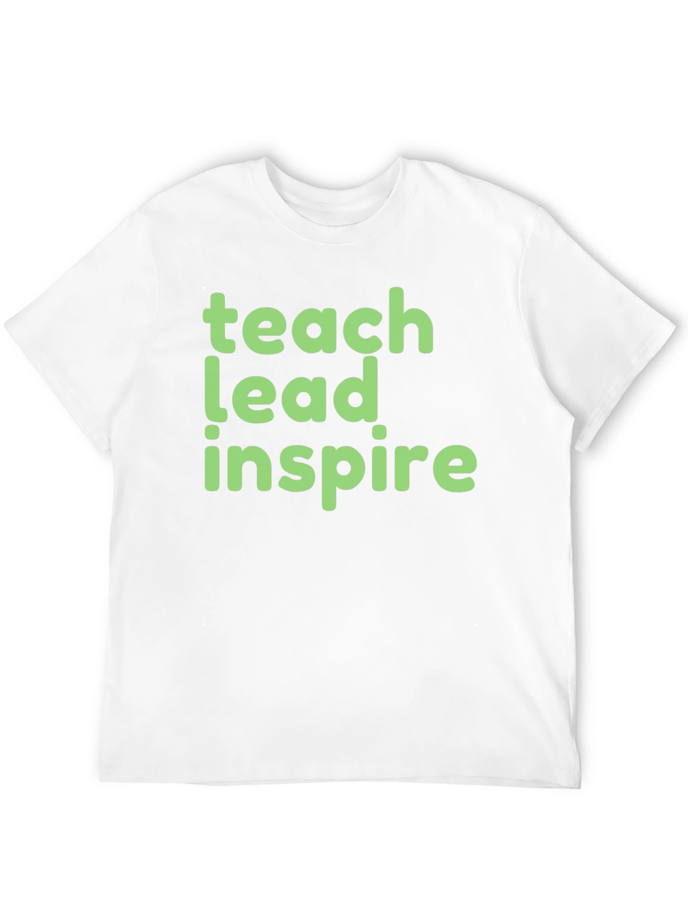 Teach Lead Inspire Graphic Tee - Black