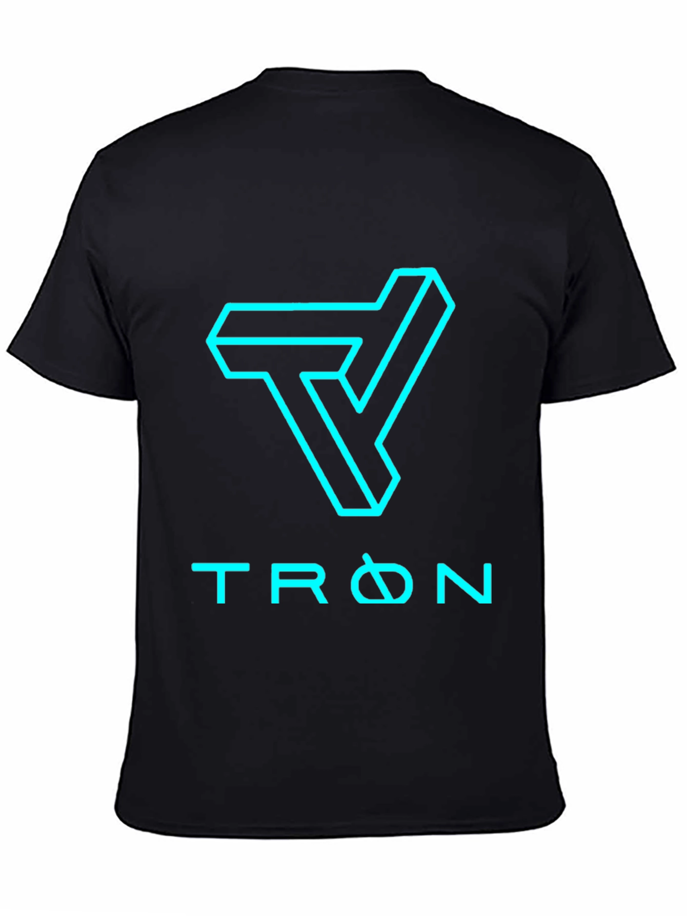 Tron Inspired Black T-Shirt