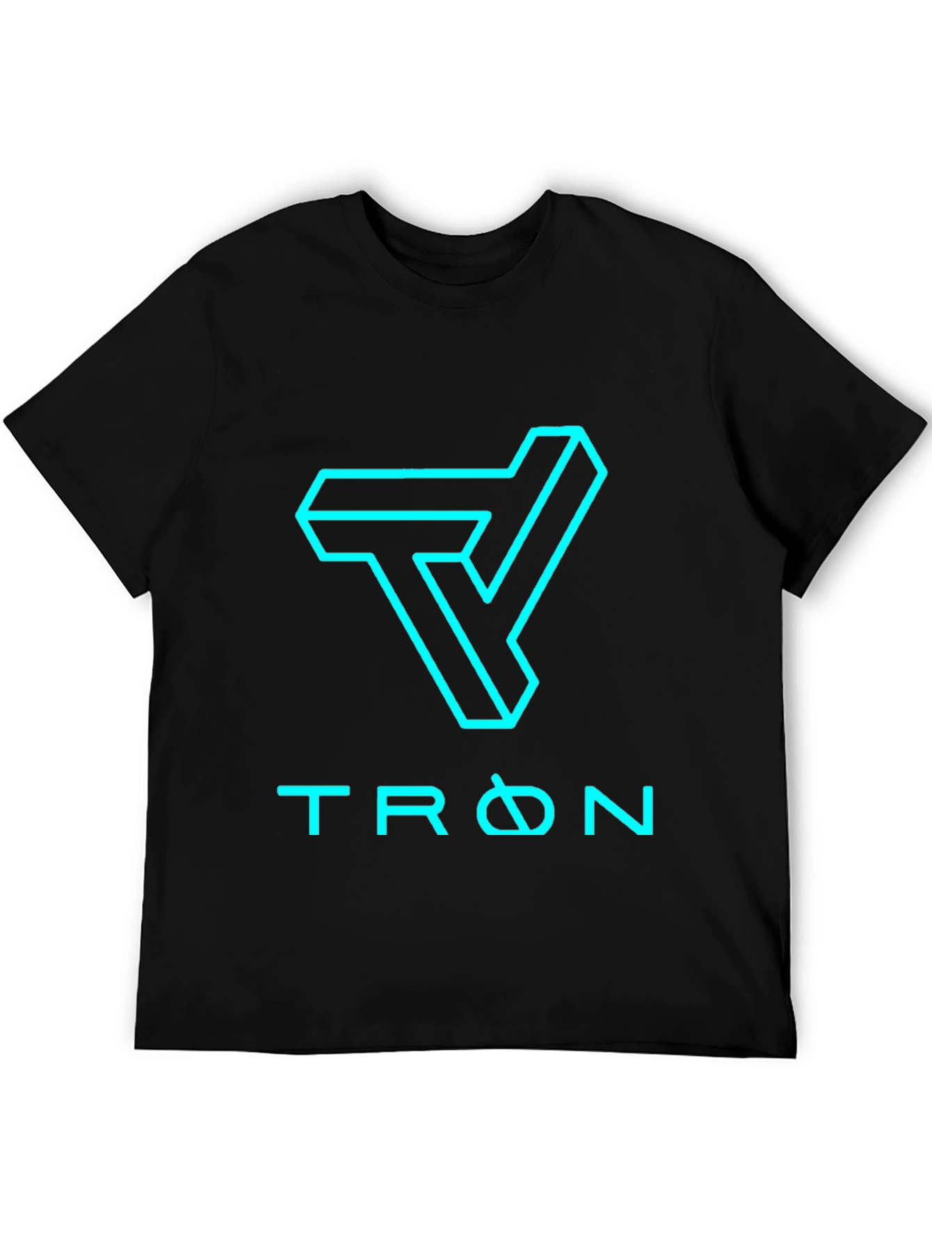 Tron Inspired Black T-Shirt