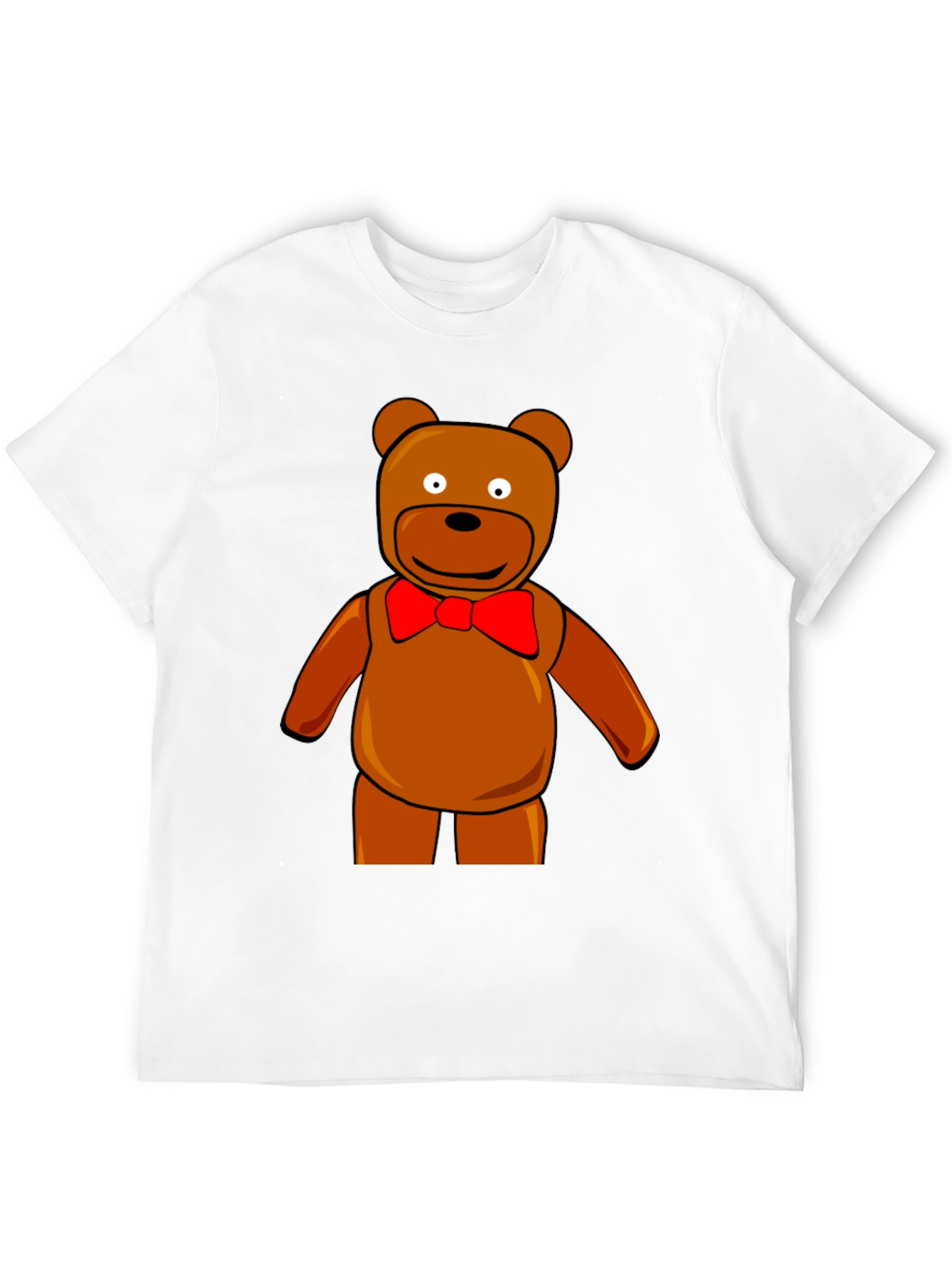 Teddy Bear Graphic Tee - Fun Cartoon Bear T-Shirt